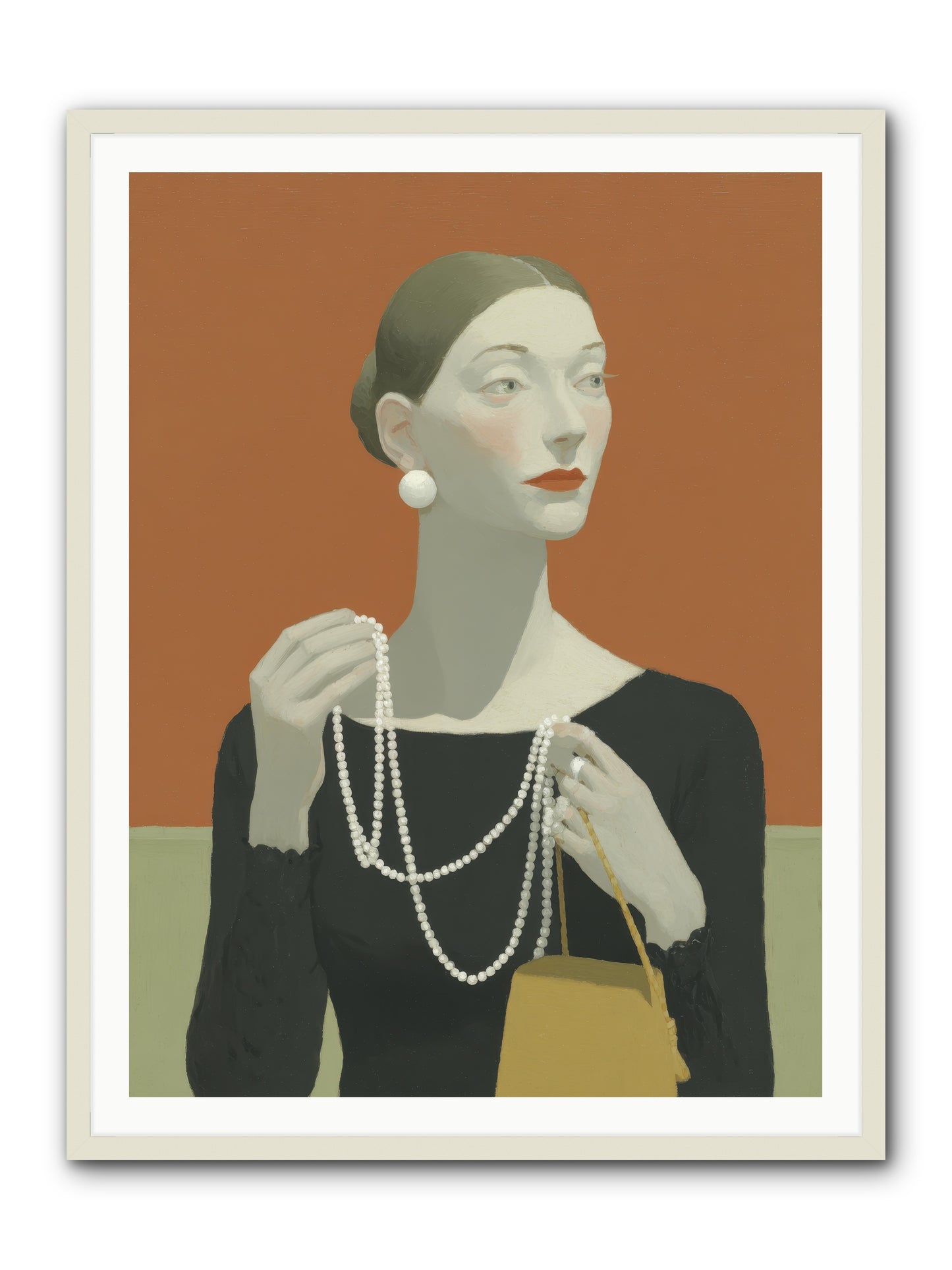 A Quiet Rebellion -- Framed Print - White 36x48