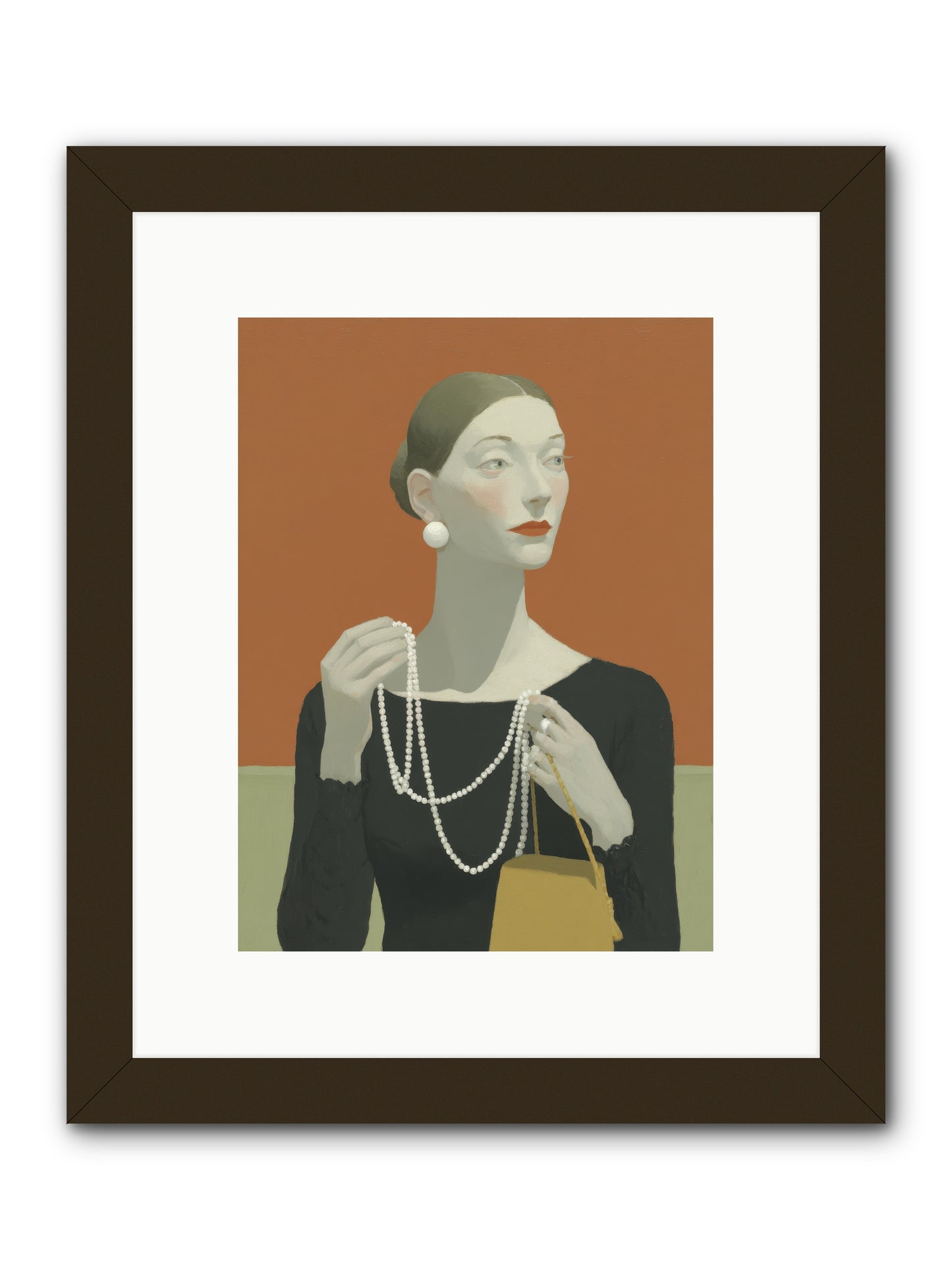 A Quiet Rebellion -- Framed Print - Black 9x12