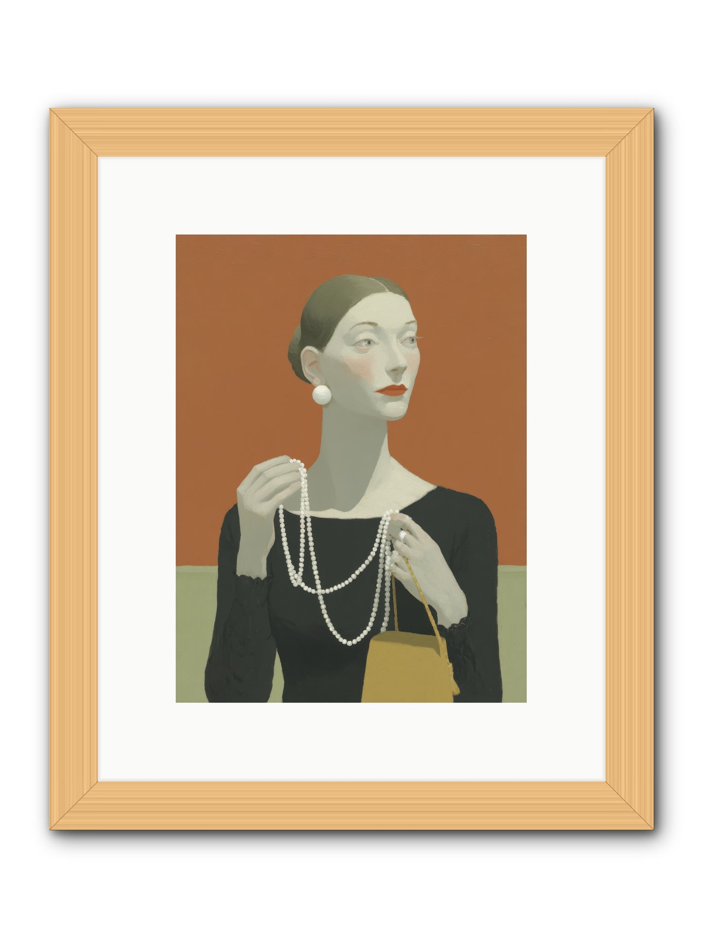 A Quiet Rebellion -- Framed Print - Natural 9x12