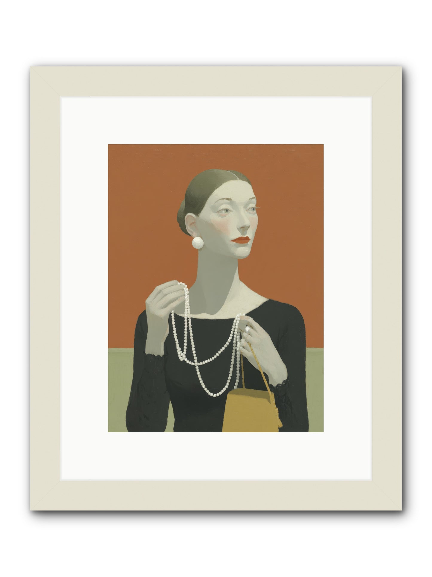 A Quiet Rebellion -- Framed Print - White 9x12