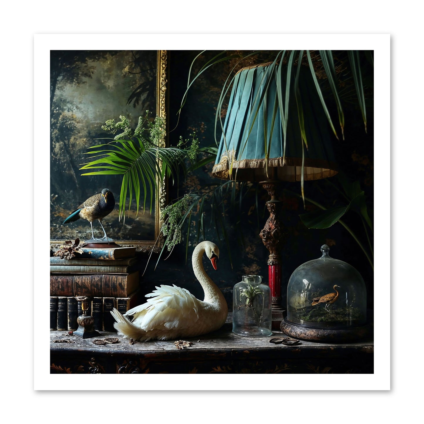A Quiet Study -- Loose Canvas Print 20x20