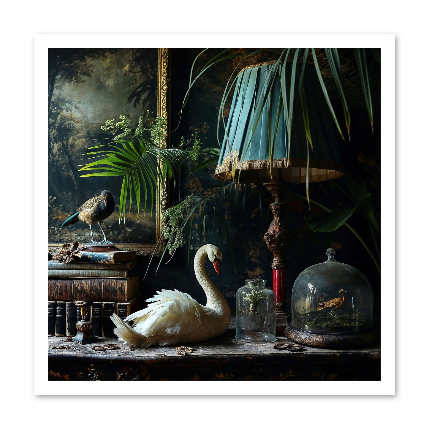 A Quiet Study -- Loose Canvas Print 24x24