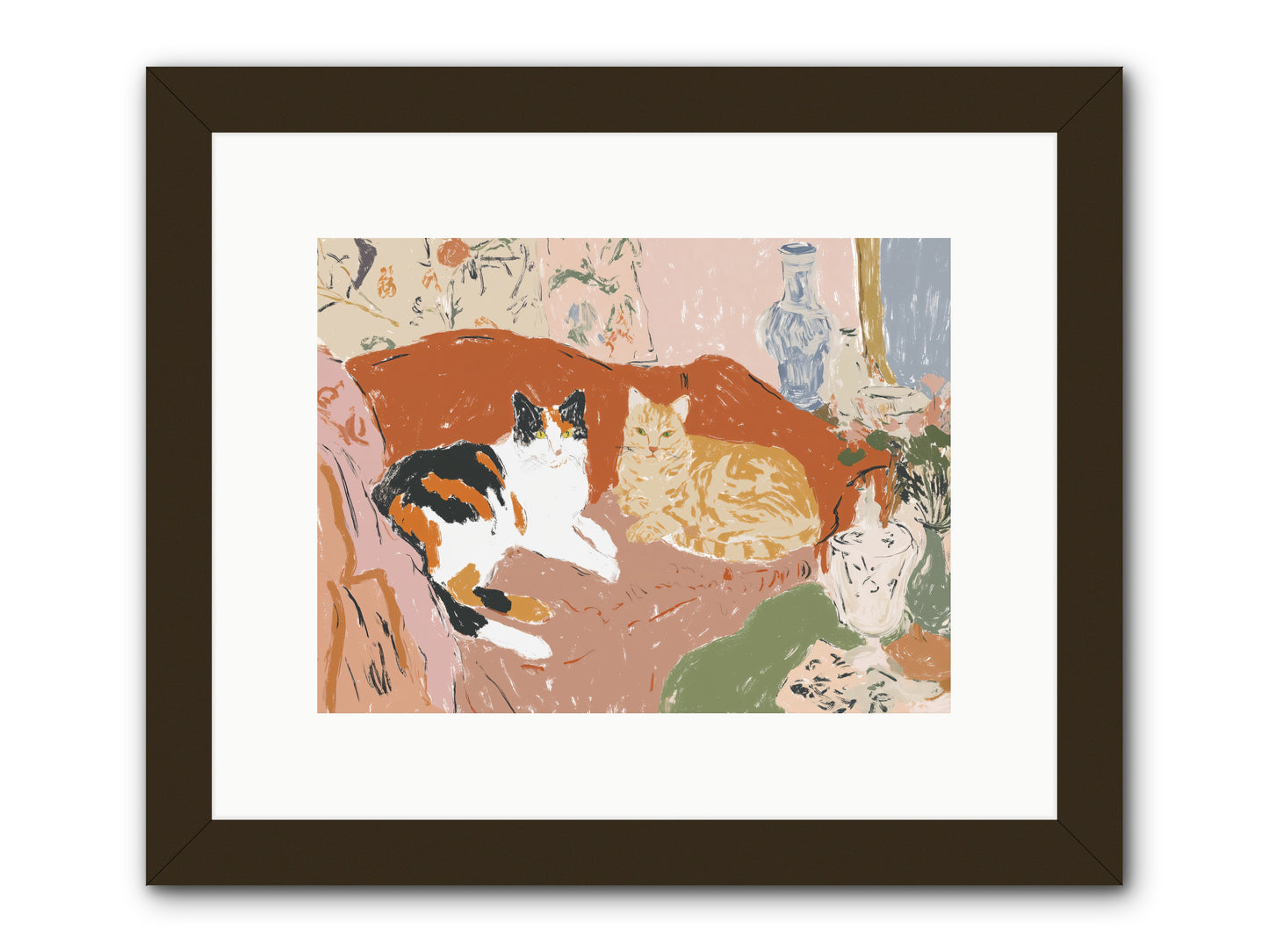 A Quorum Met -- Framed Print - Black 12x9