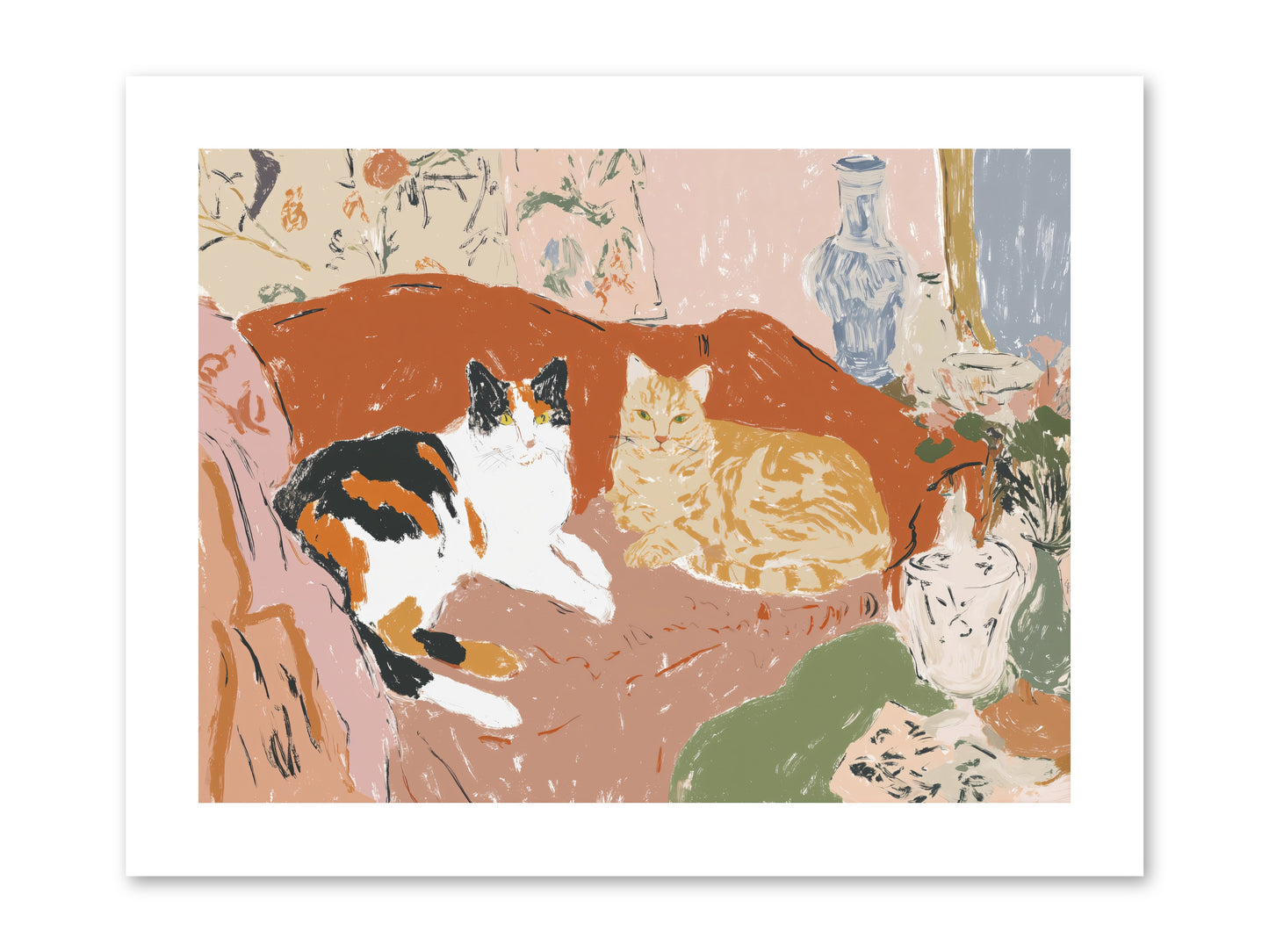 A Quorum Met -- Loose Canvas Print 12x9
