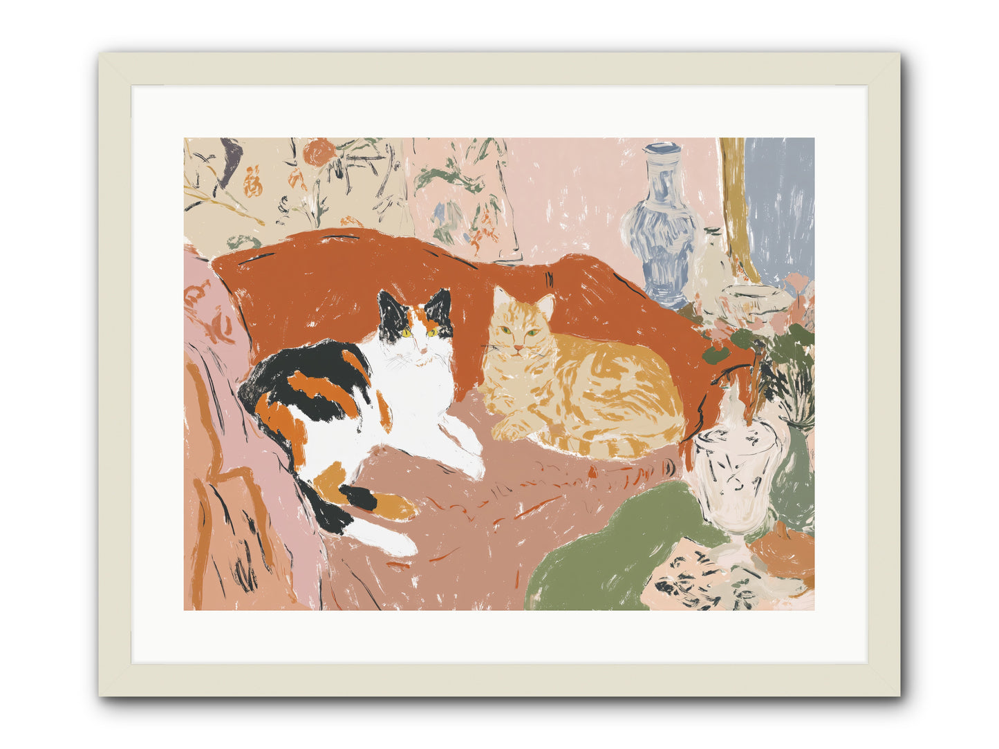 A Quorum Met -- Framed Print - White 24x18