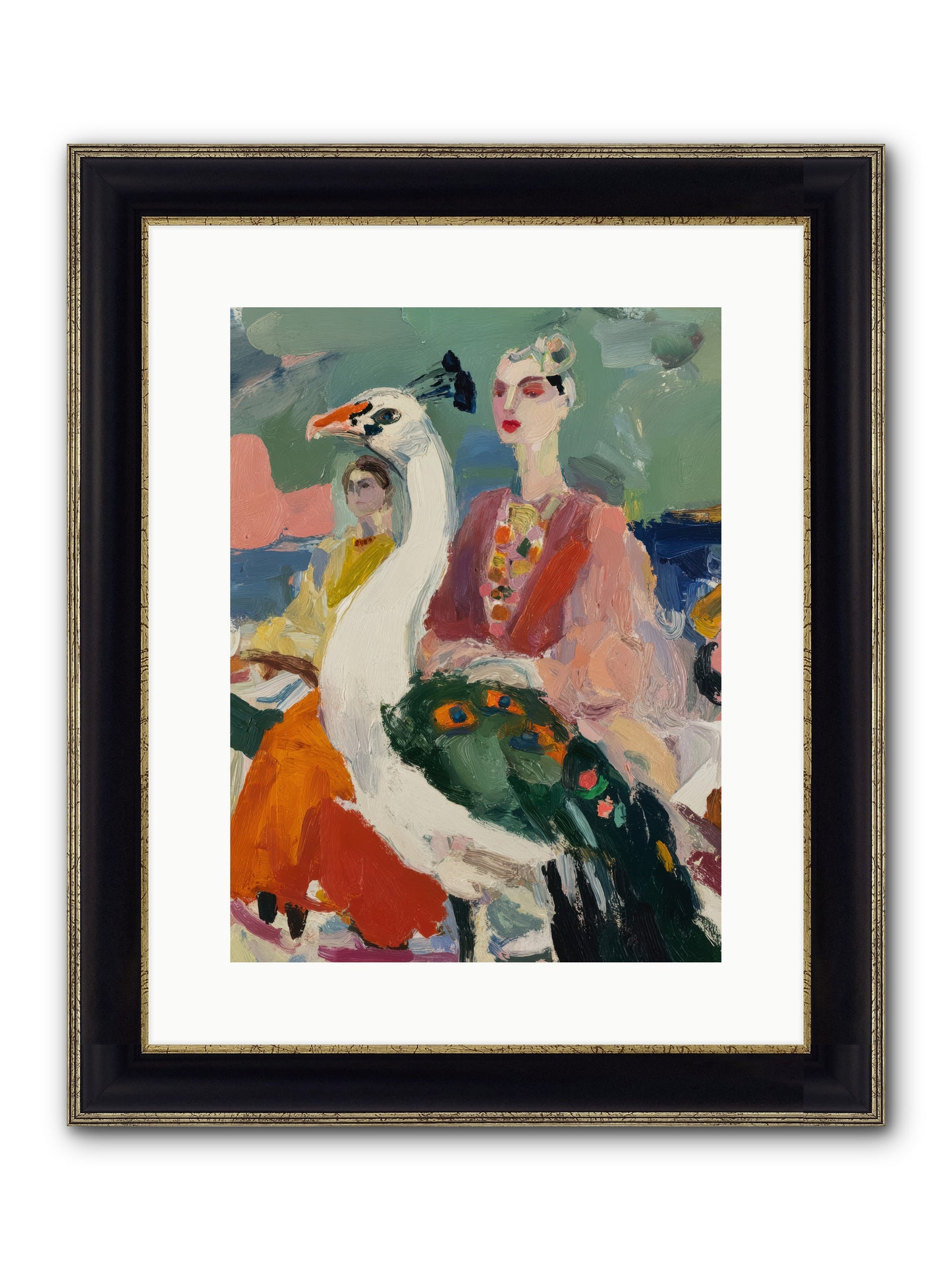 A Rumor of Peacocks — A-Rumor-of-Peacocks-12x16-Framed-Print-Black-Gold.jpg