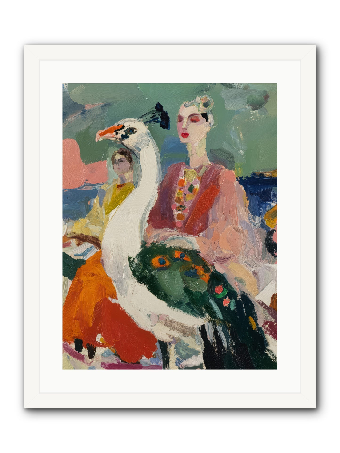 A Rumor of Peacocks — A-Rumor-of-Peacocks-18x24-Framed-Print-White.jpg