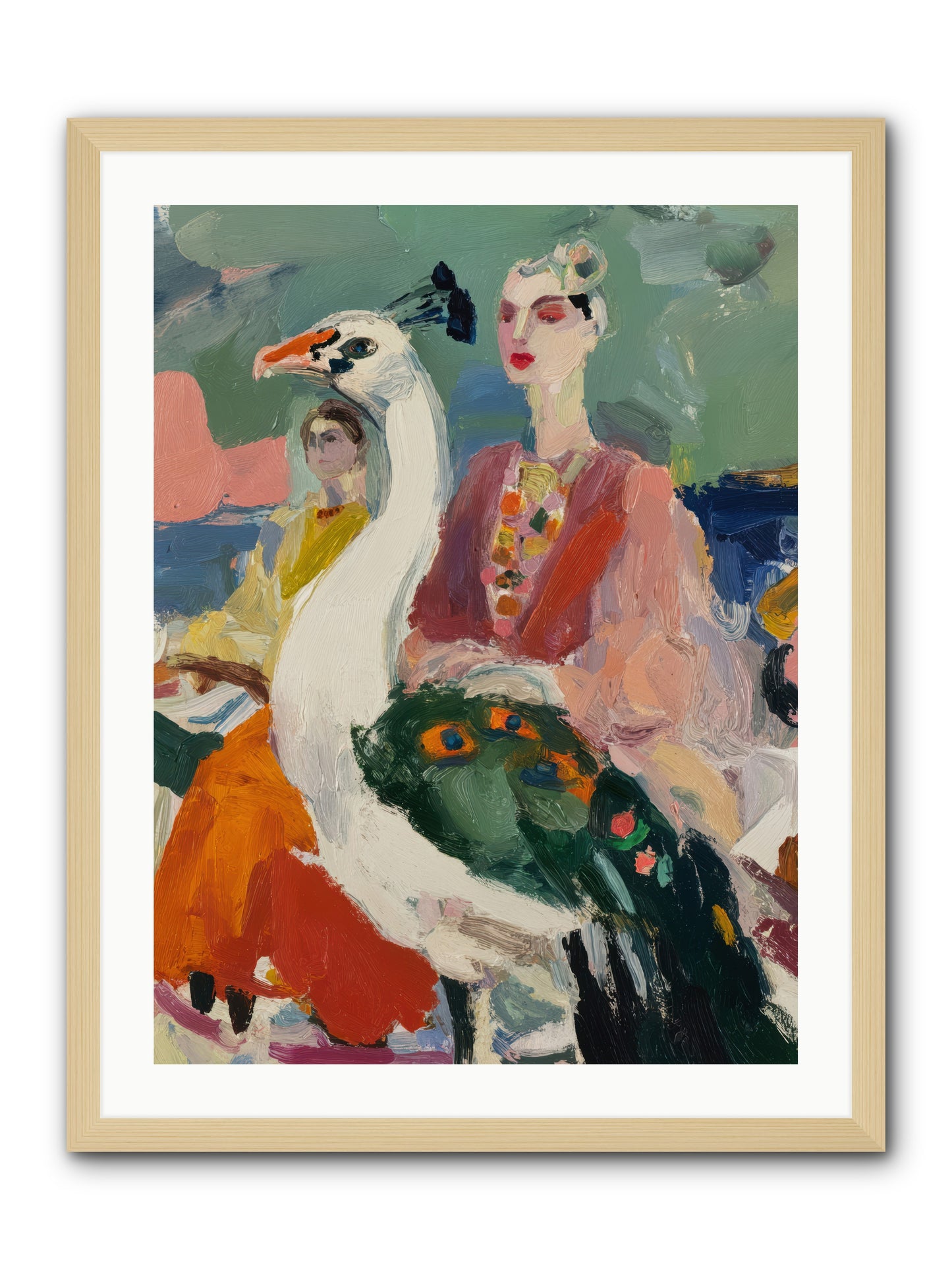 A Rumor of Peacocks — A-Rumor-of-Peacocks-24x32-Framed-Print-Natural.jpg