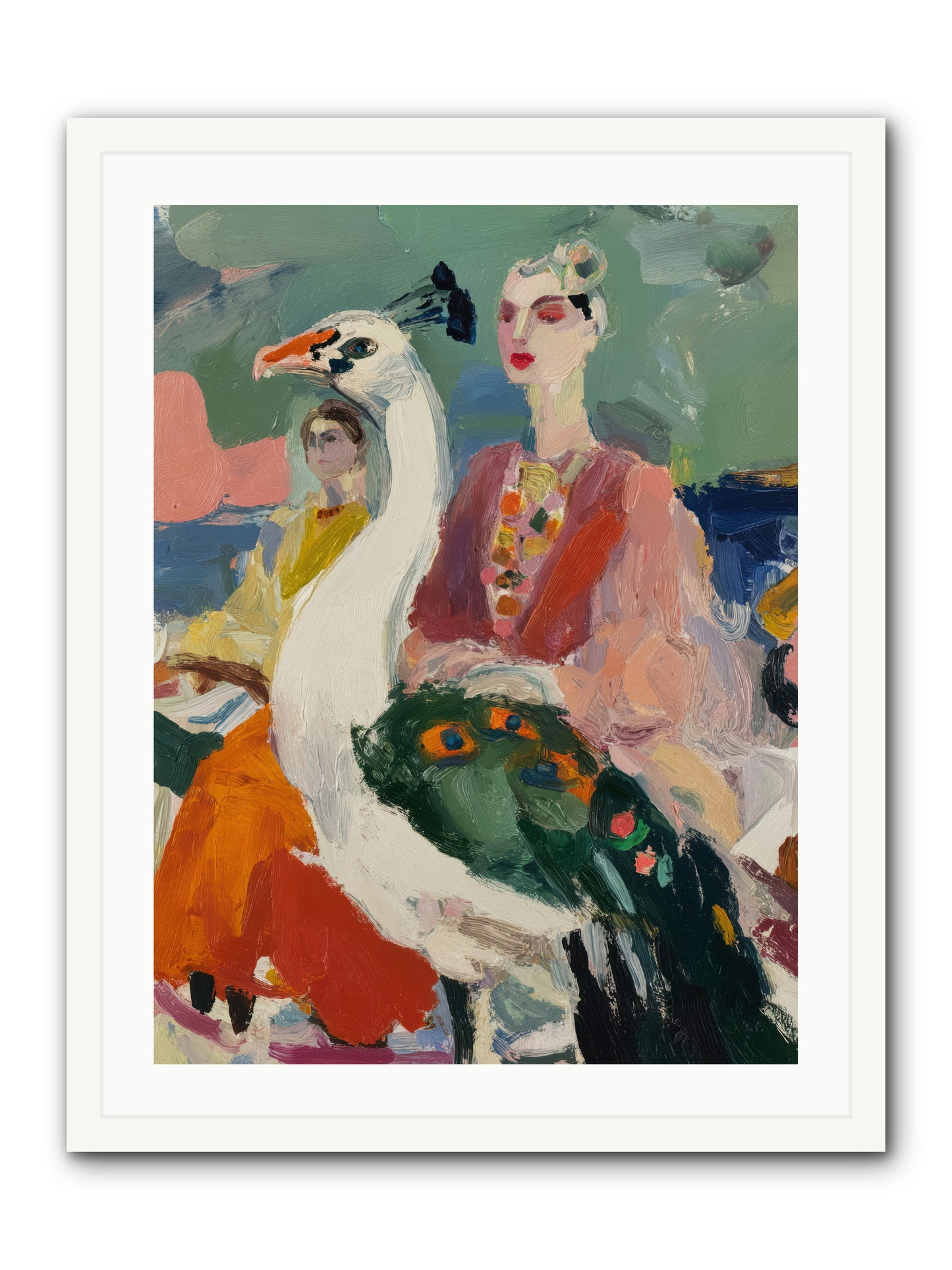 A Rumor of Peacocks — A-Rumor-of-Peacocks-24x32-Framed-Print-White.jpg