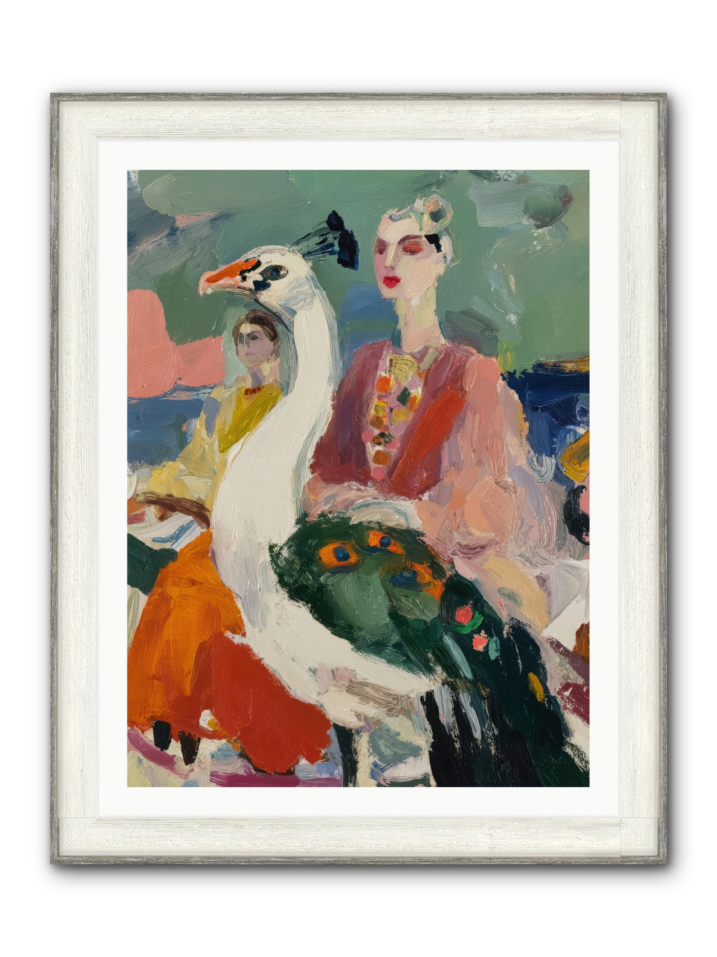 A Rumor of Peacocks — A-Rumor-of-Peacocks-30x40-Framed-Print-Driftwood-White.jpg