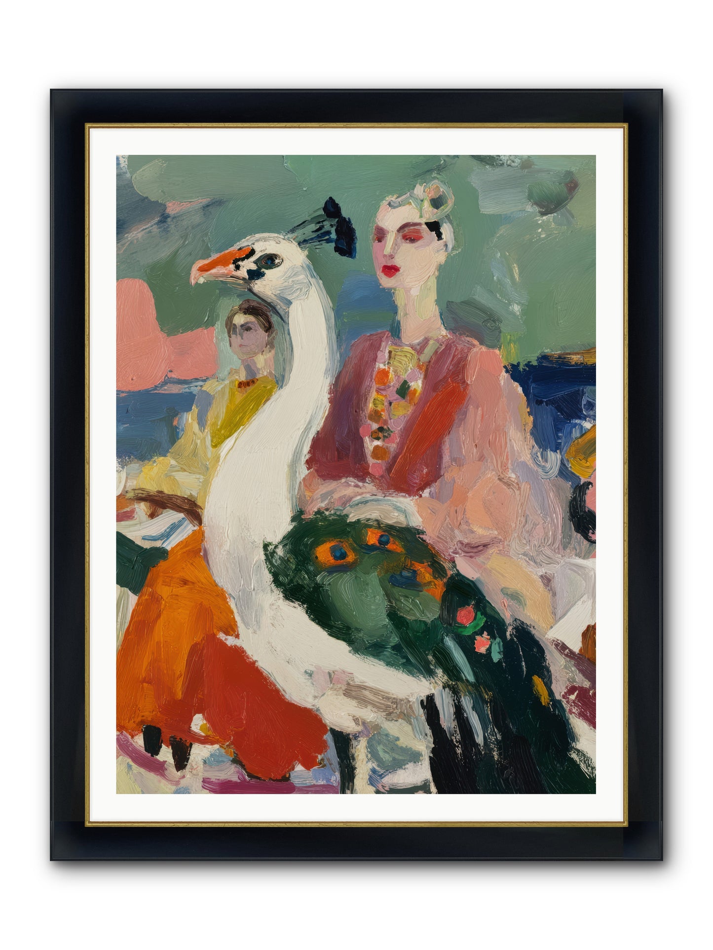 A Rumor of Peacocks — A-Rumor-of-Peacocks-36x48-Framed-Print-Wide-Black-w-Gold.jpg