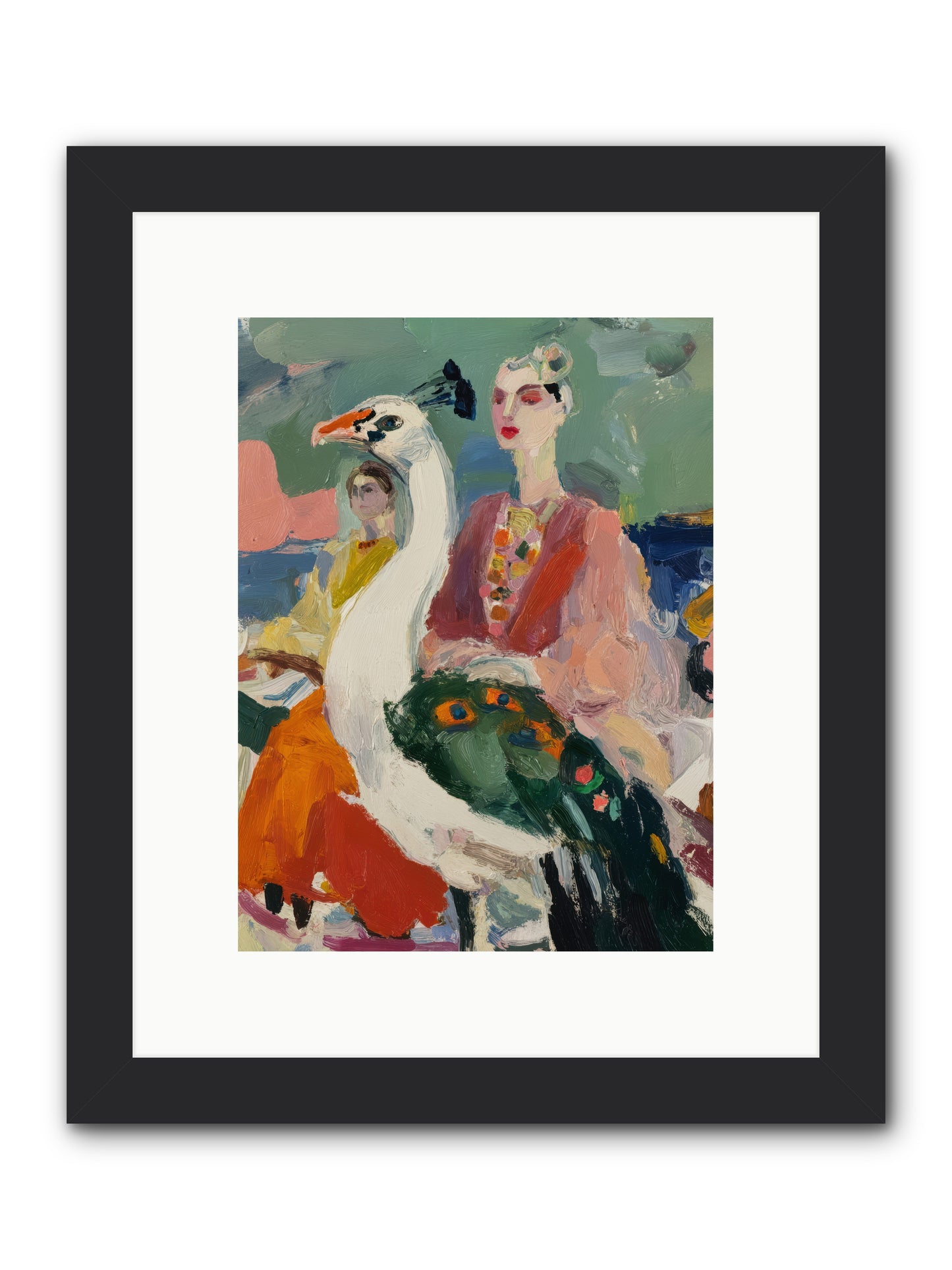 A Rumor of Peacocks — A-Rumor-of-Peacocks-9x12-Framed-Print-Black.jpg