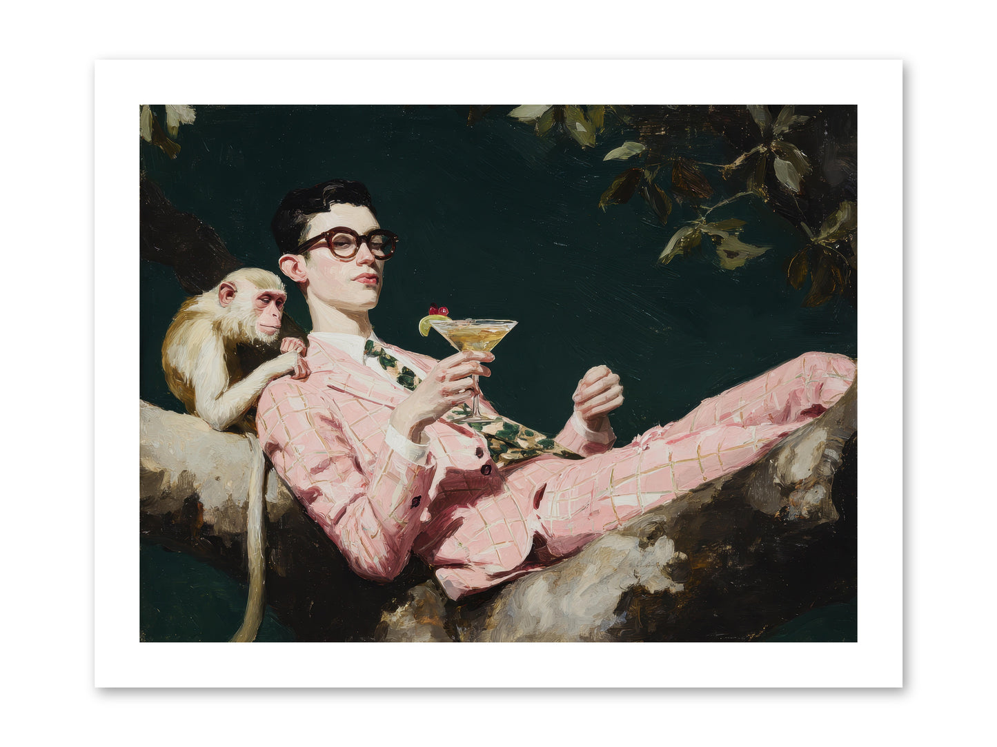 A Season of Polite Fugitives -- Loose Canvas Print 16x12