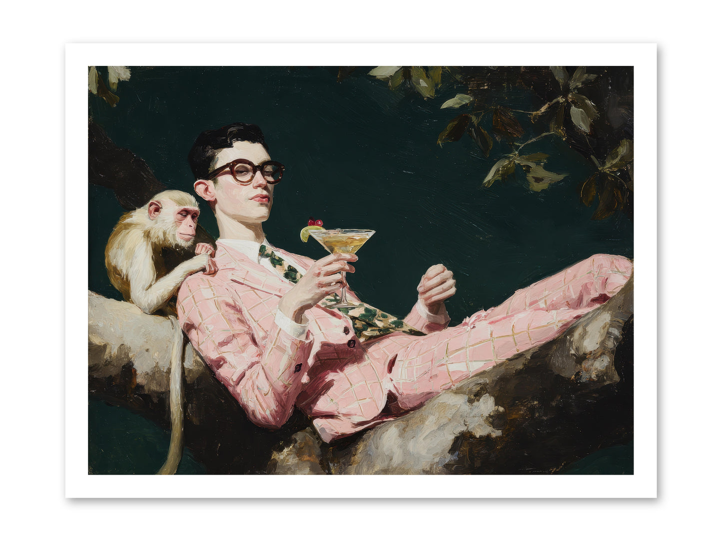 A Season of Polite Fugitives -- Loose Canvas Print 24x18