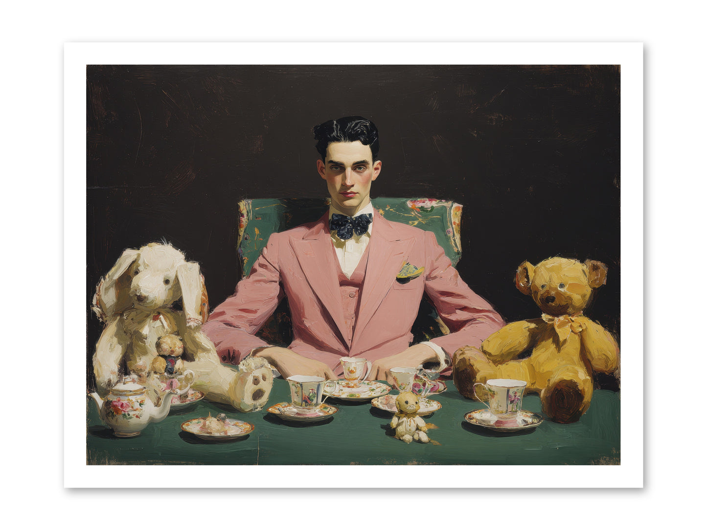 A Slight Scandal in Pastels -- Paper Print 24x18