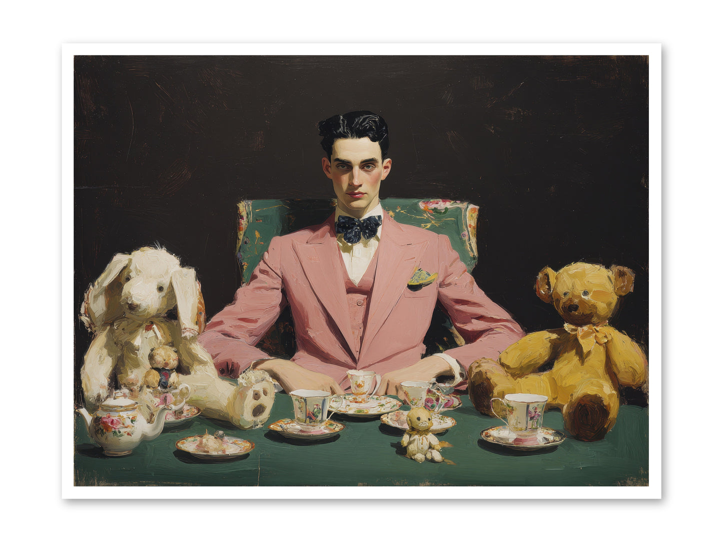 A Slight Scandal in Pastels -- Paper Print 48x36