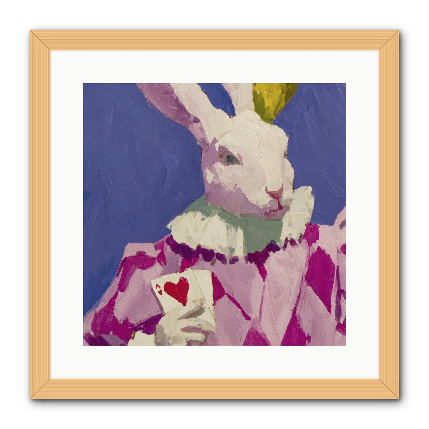 A Small Parade For Us -- Framed Print - Natural 16x16