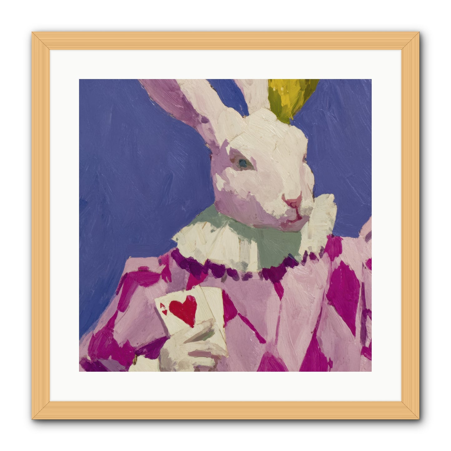 A Small Parade For Us -- Framed Print - Natural 20x20