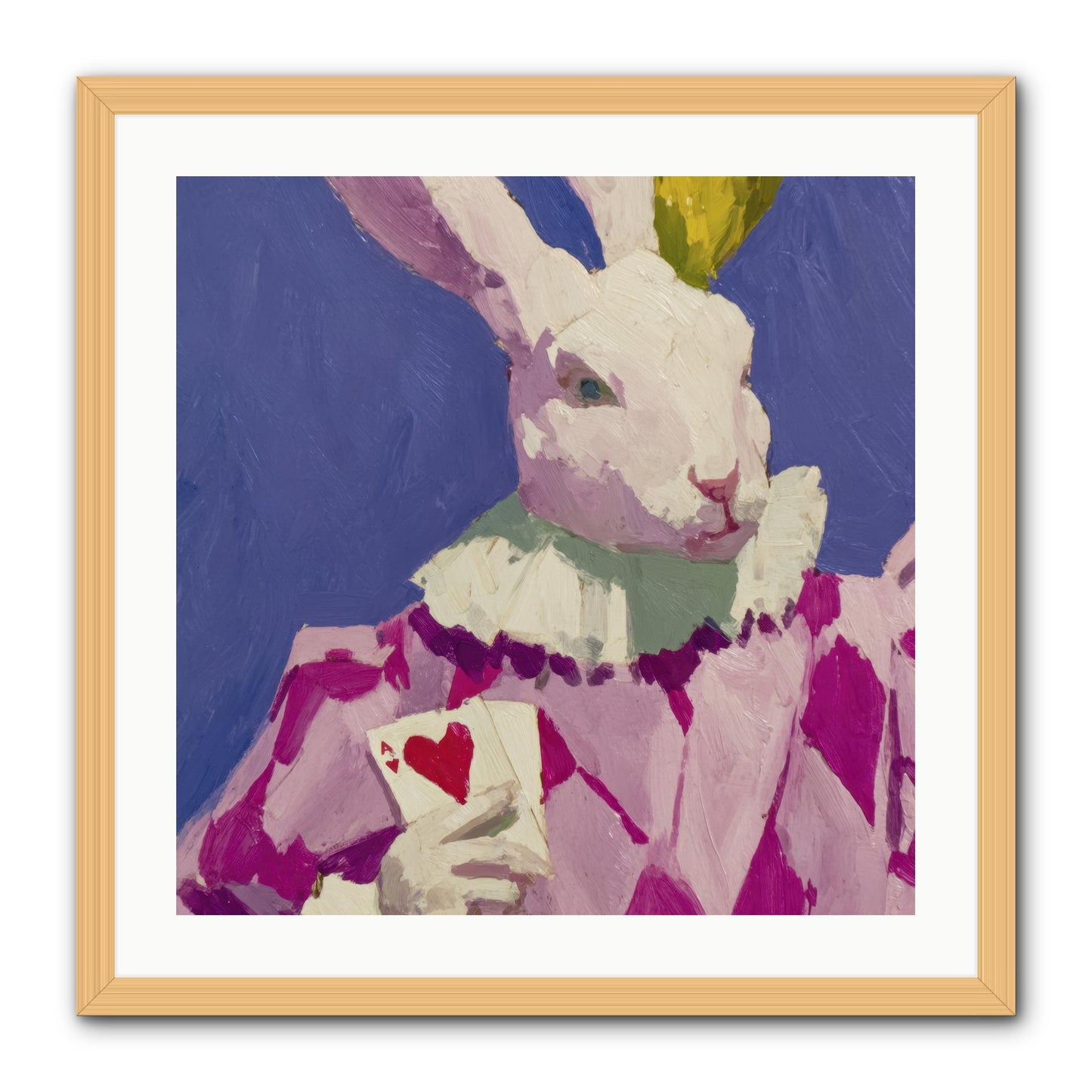 A Small Parade For Us -- Framed Print - Natural 24x24
