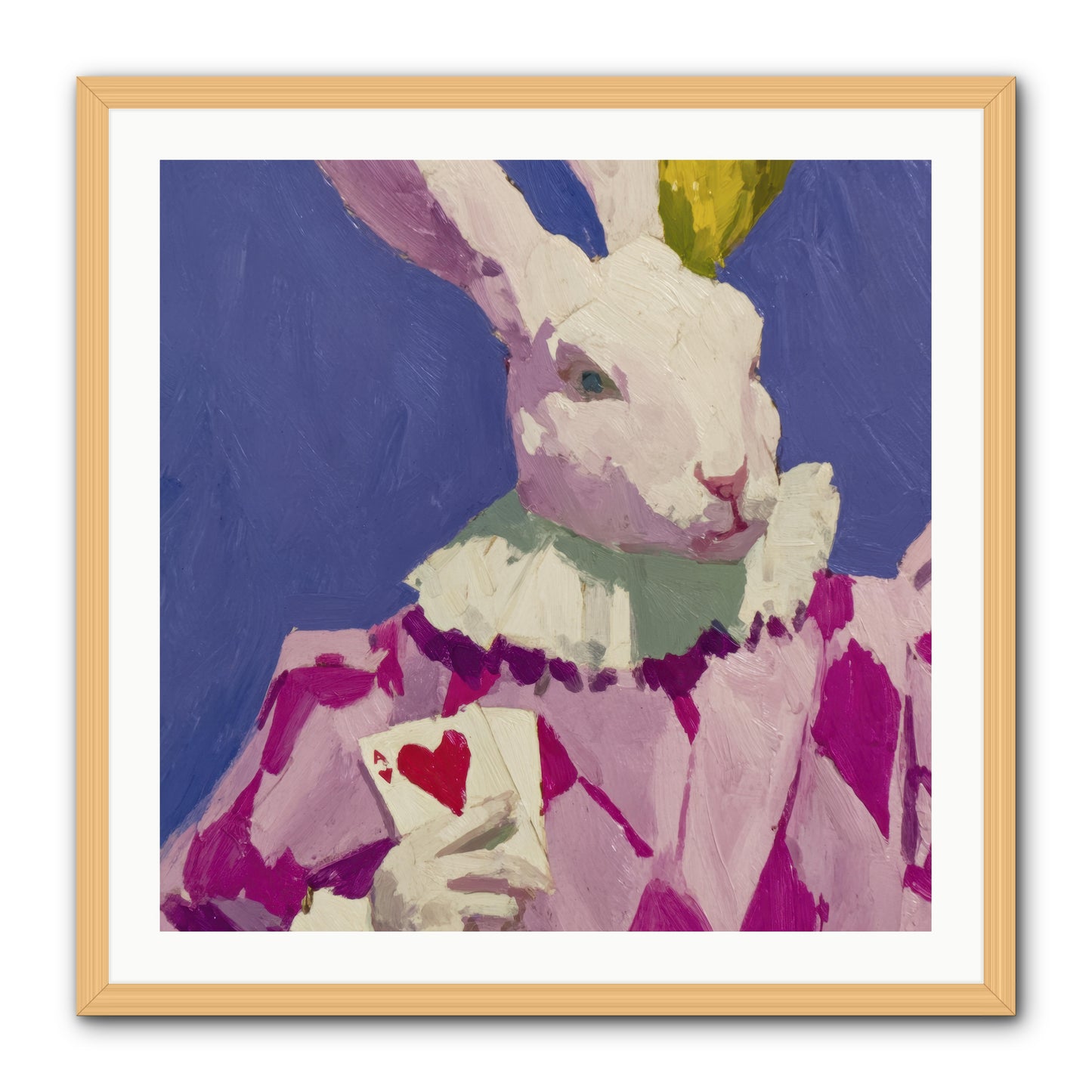 A Small Parade For Us -- Framed Print - Natural 30x30