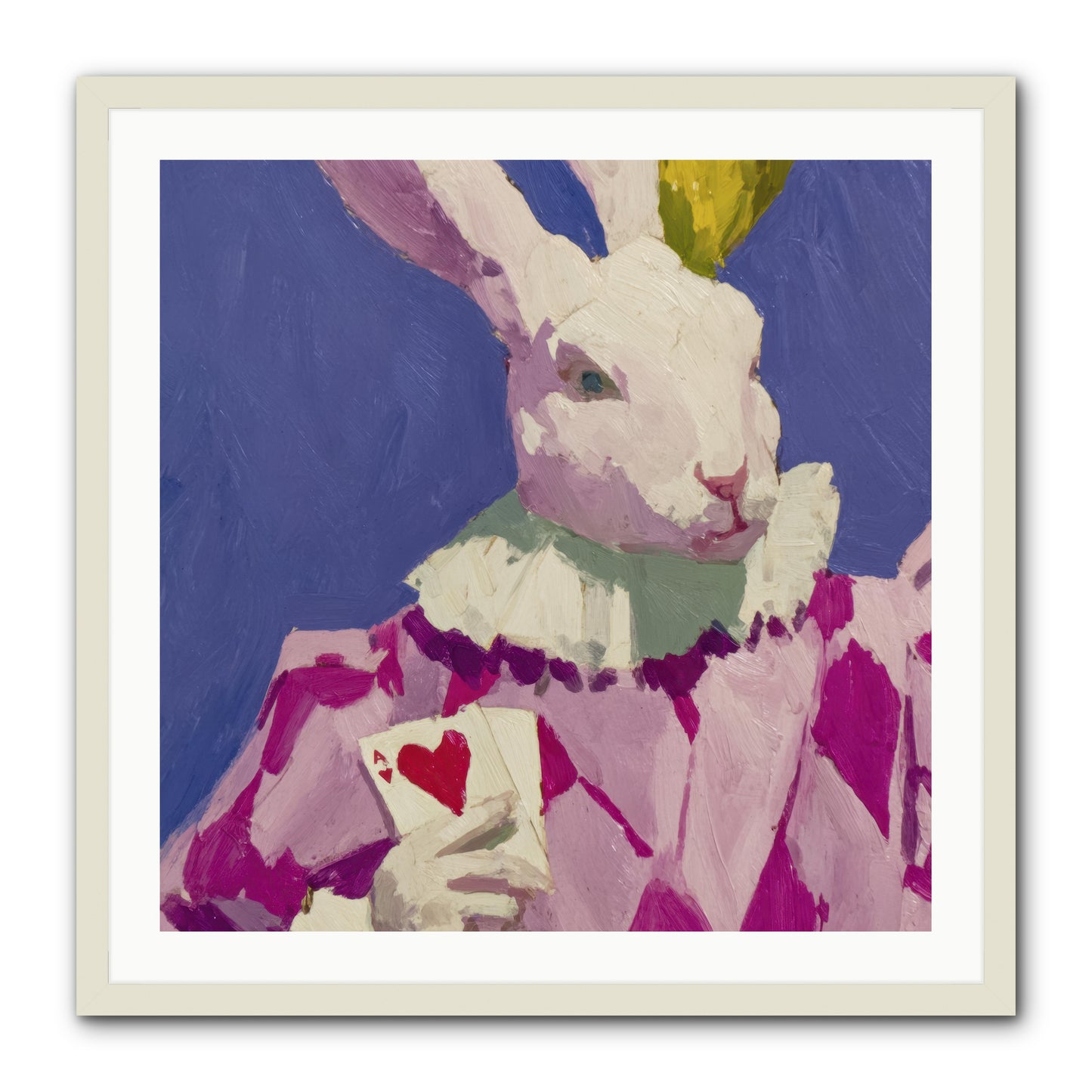 A Small Parade For Us -- Framed Print - White 30x30