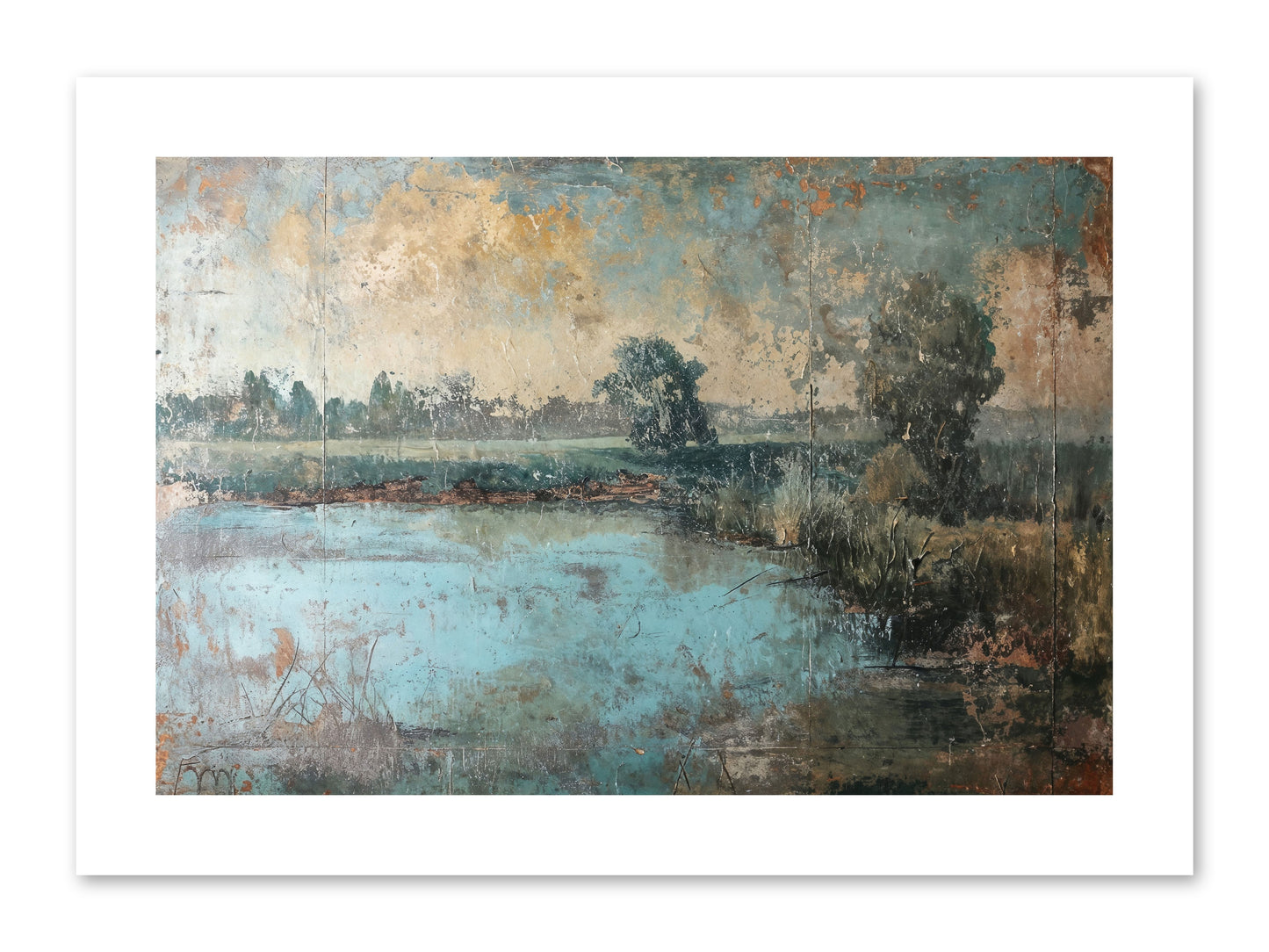 A Song Before -- Loose Canvas Print 12x8