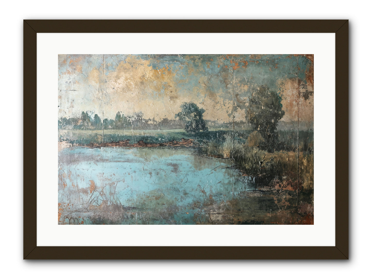 A Song Before -- Framed Print - Black 24x16