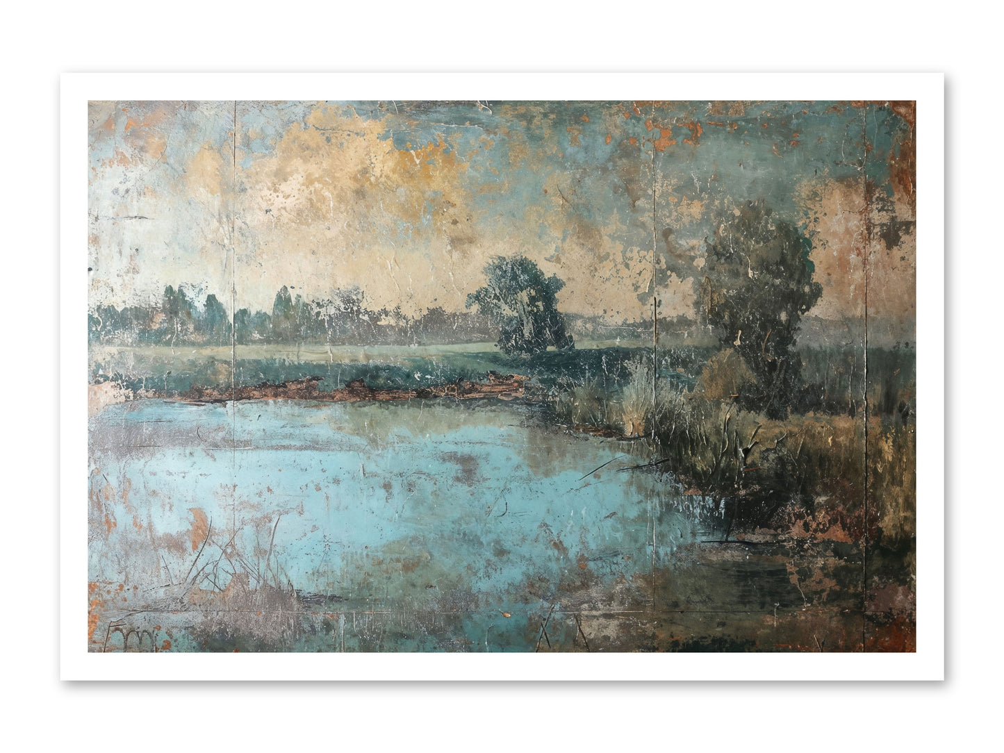 A Song Before -- Loose Canvas Print 30x20