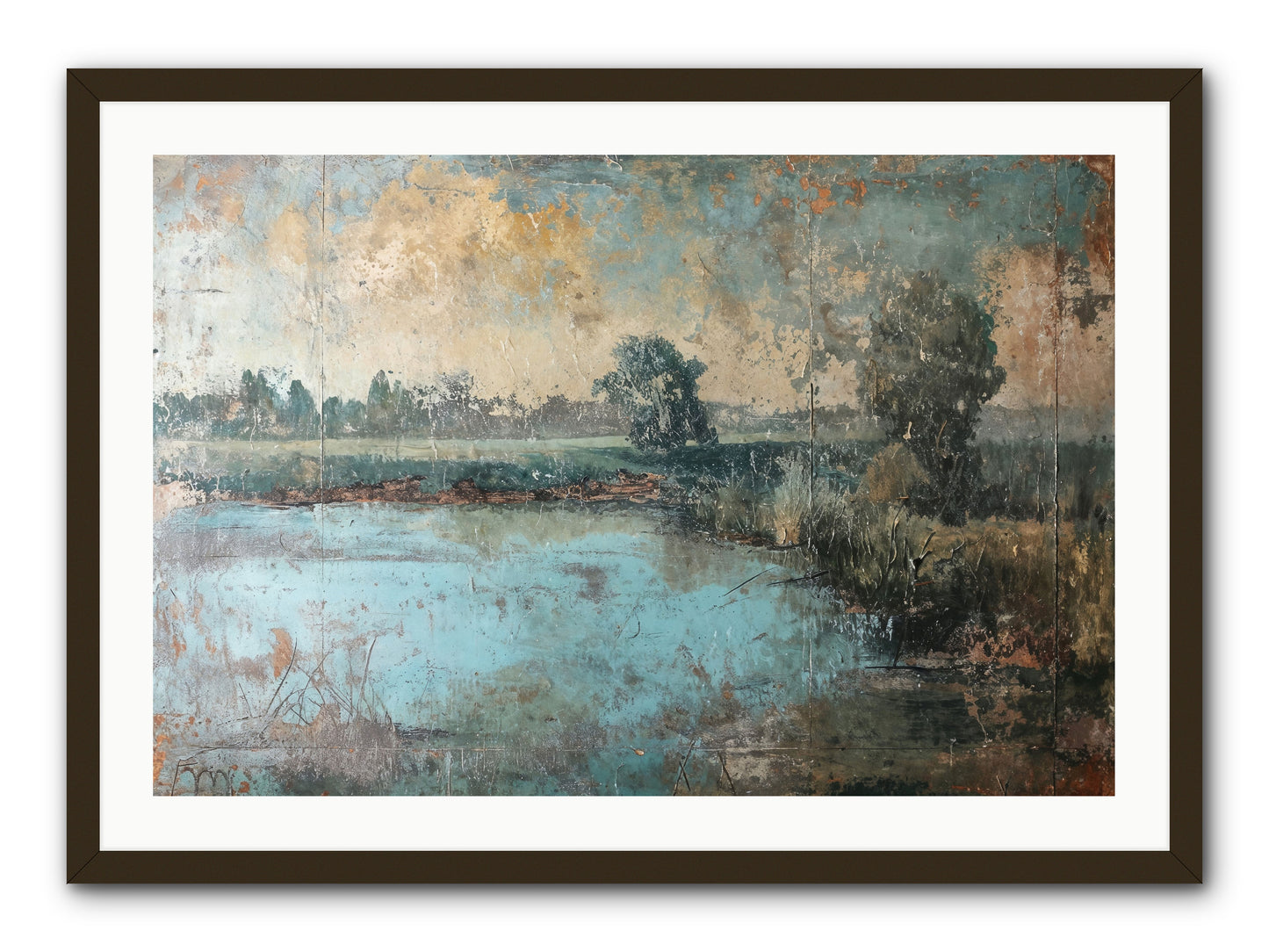 A Song Before -- Framed Print - Black 36x24