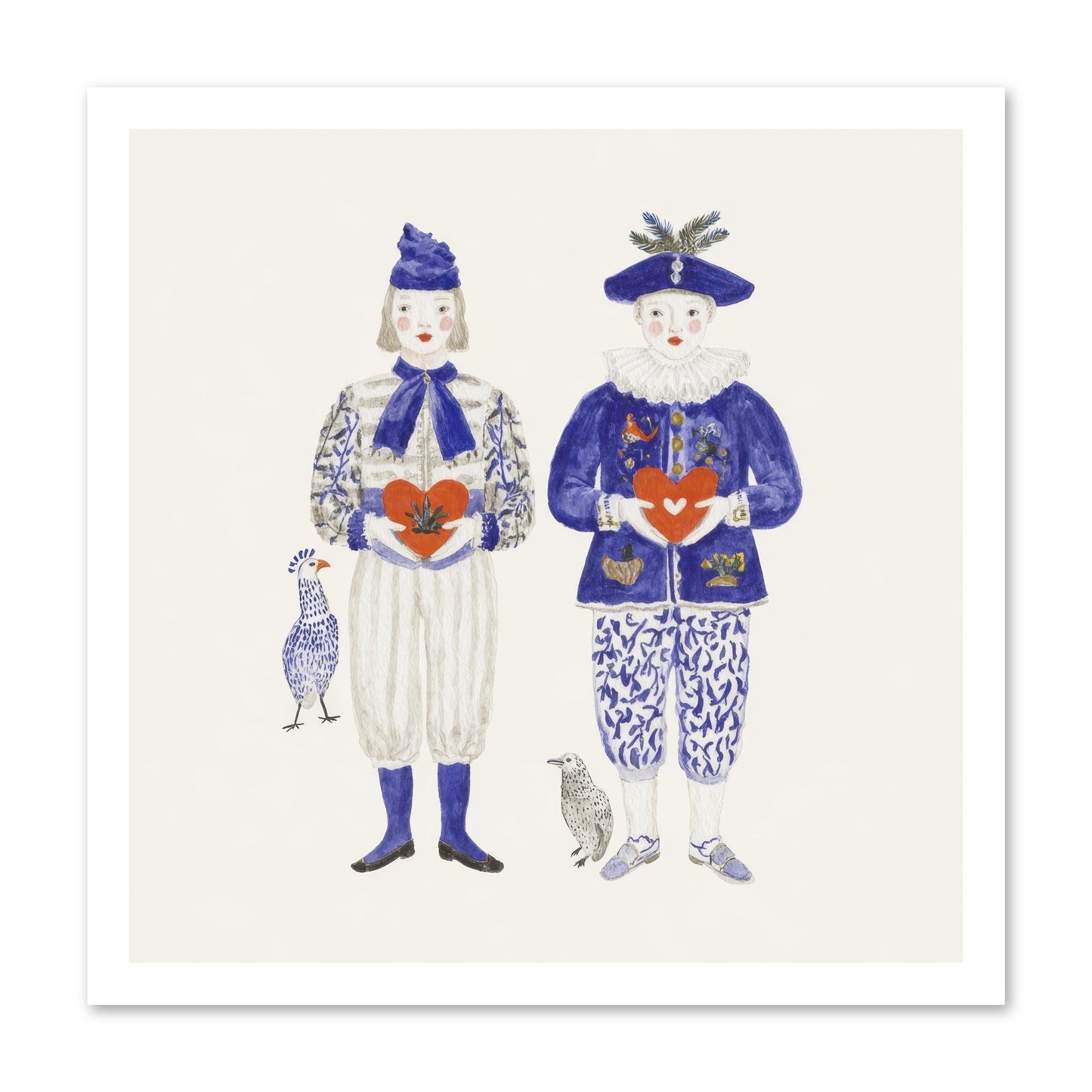 A Study In Kindred Hearts -- Paper Print 20x20