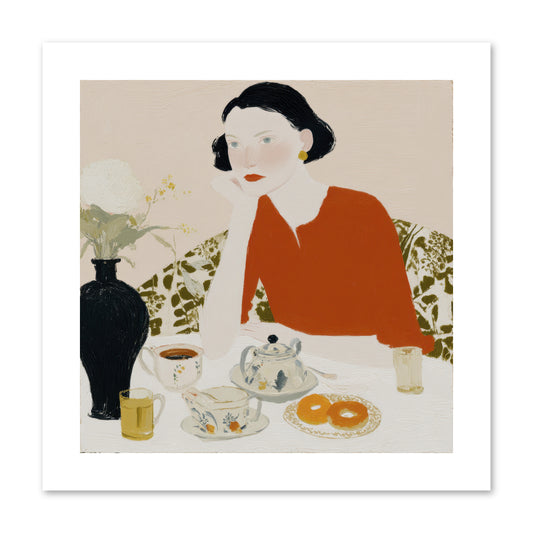 A Study in Simple Pleasure -- Paper Print 10x10