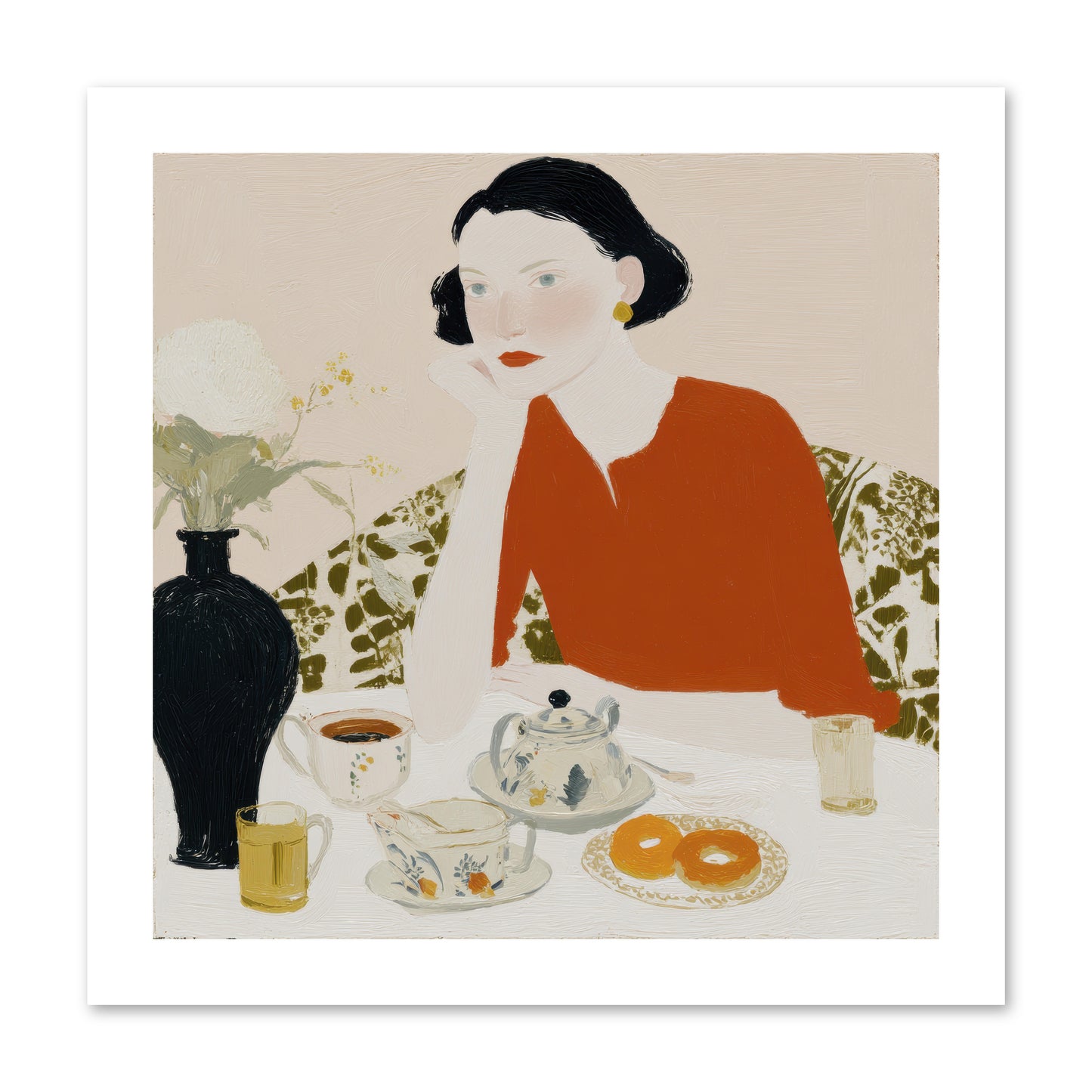 A Study in Simple Pleasure -- Paper Print 12x12