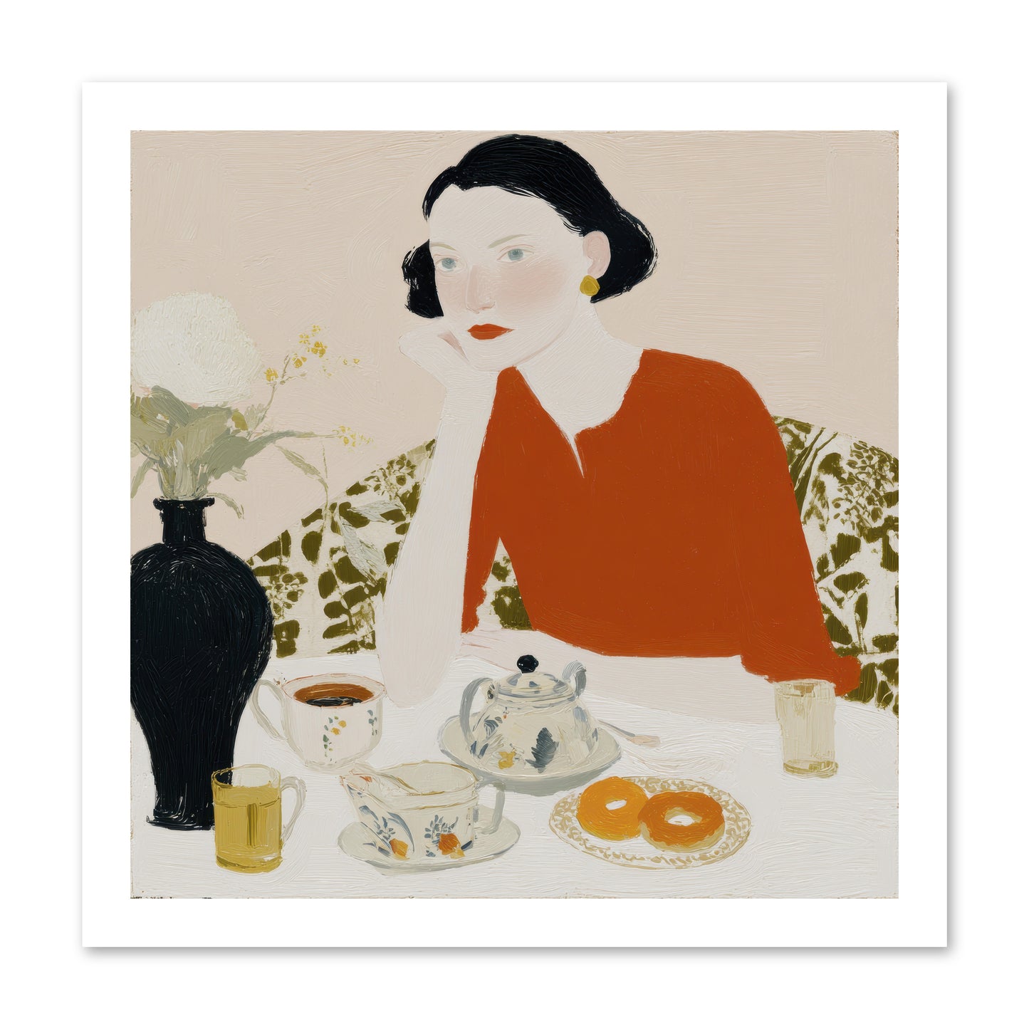 A Study in Simple Pleasure -- Paper Print 16x16