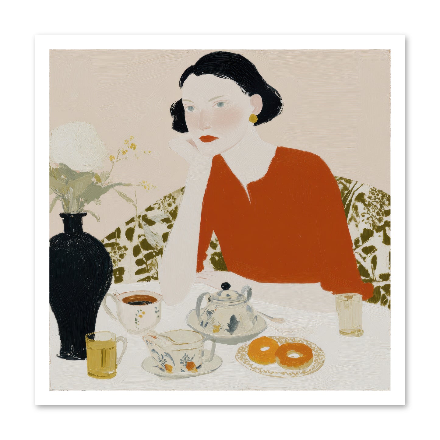 A Study in Simple Pleasure -- Paper Print 24x24
