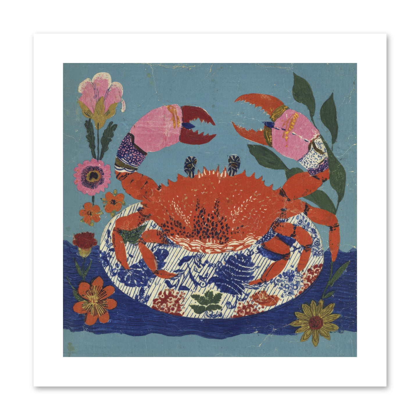 A Supper of Slight Intrigues -- Loose Canvas Print 10x10