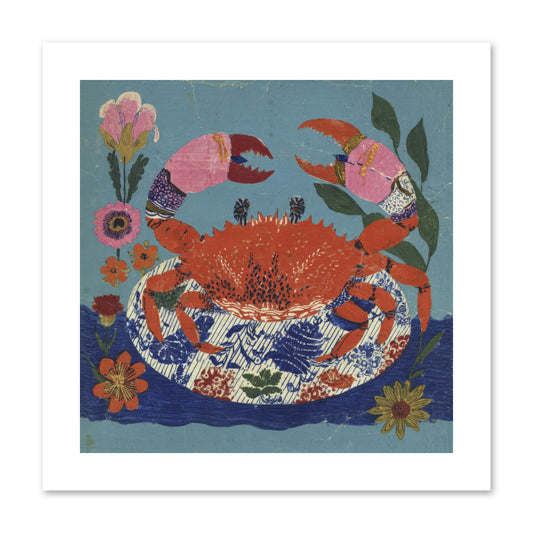A Supper of Slight Intrigues -- Paper Print 10x10