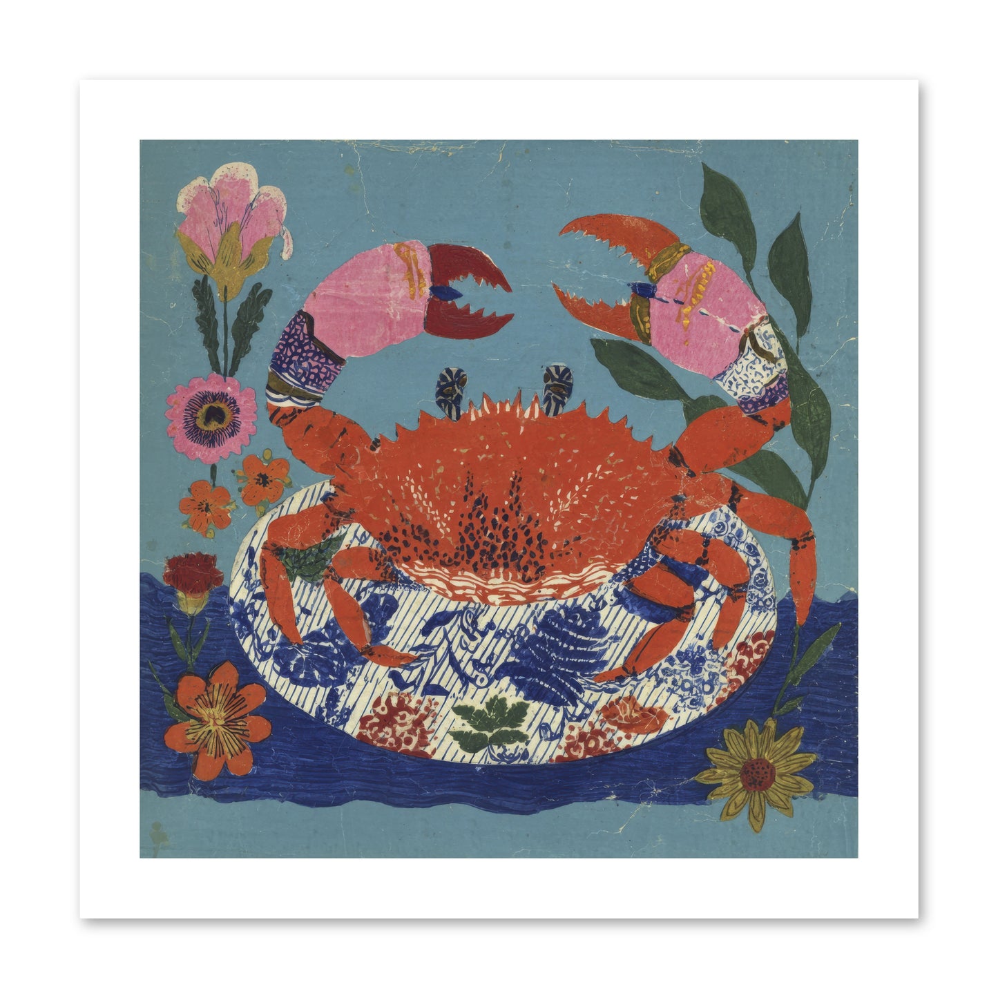 A Supper of Slight Intrigues -- Loose Canvas Print 12x12