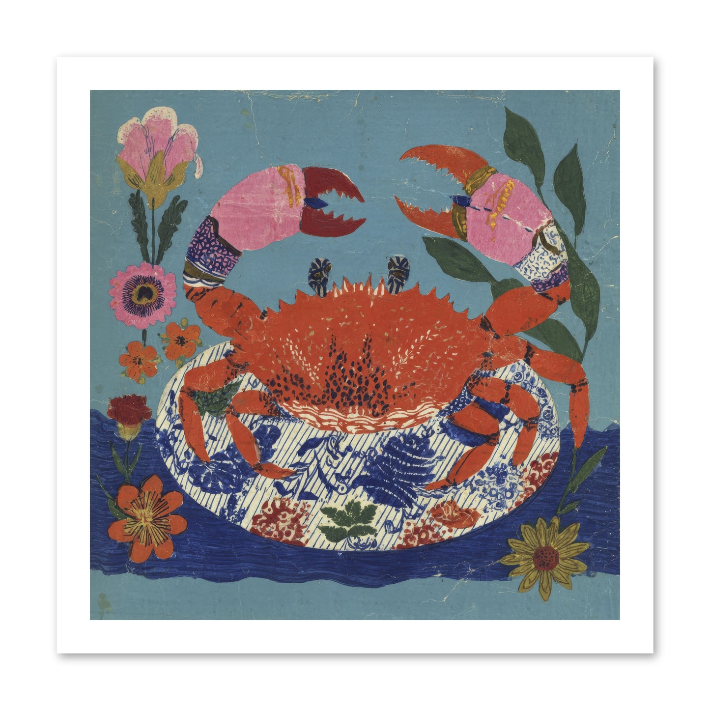 A Supper of Slight Intrigues -- Paper Print 16x16
