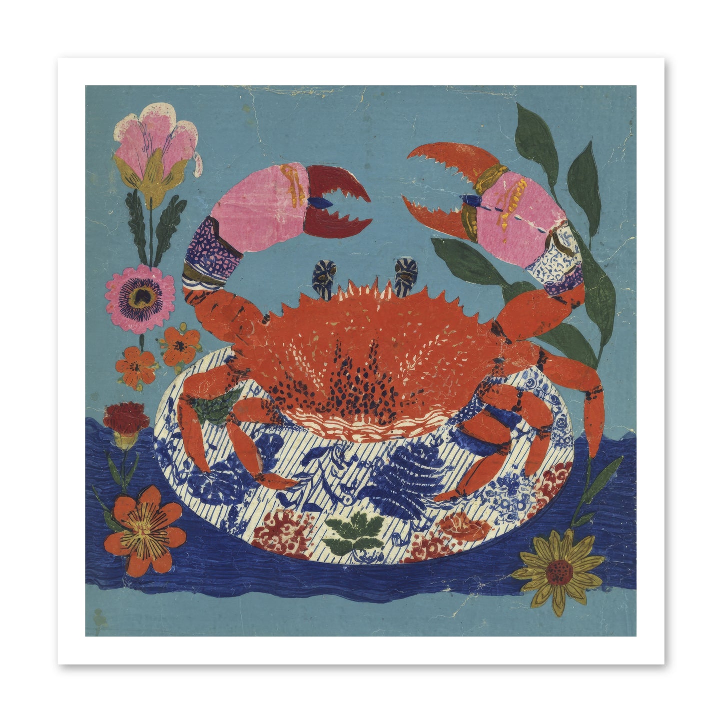 A Supper of Slight Intrigues -- Paper Print 20x20