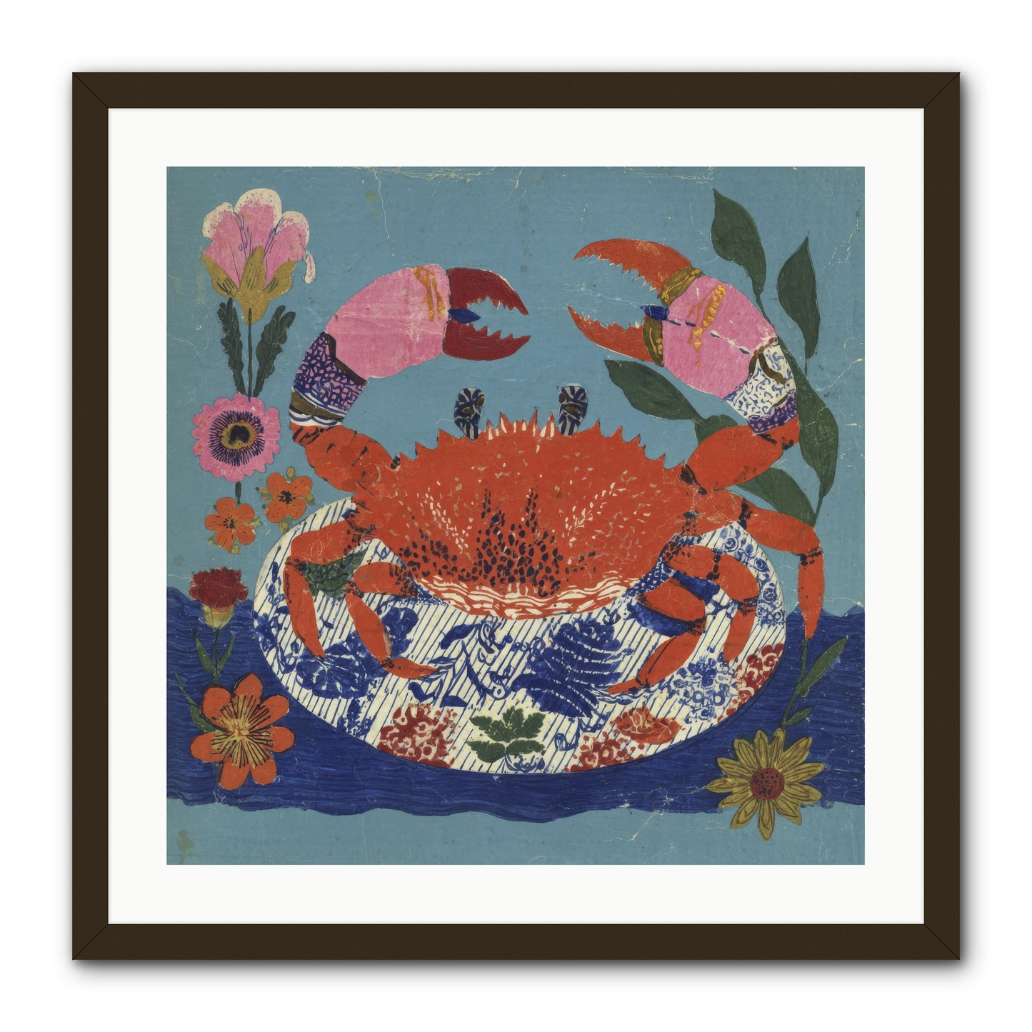 A Supper of Slight Intrigues -- Framed Print - Black 24x24