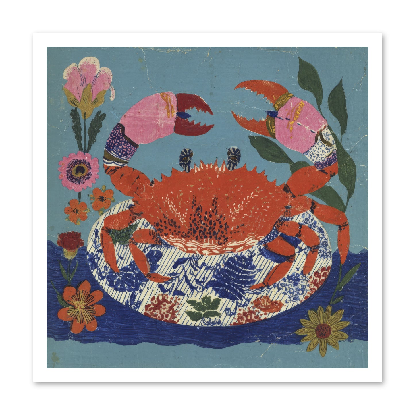 A Supper of Slight Intrigues -- Paper Print 24x24