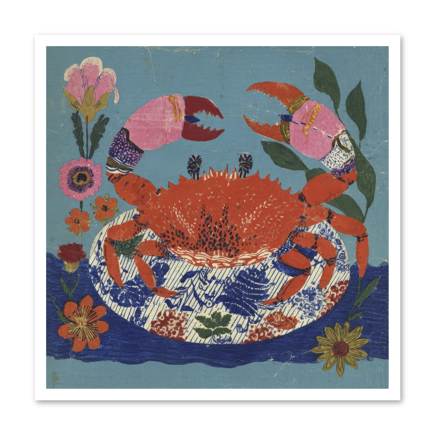 A Supper of Slight Intrigues -- Loose Canvas Print 30x30