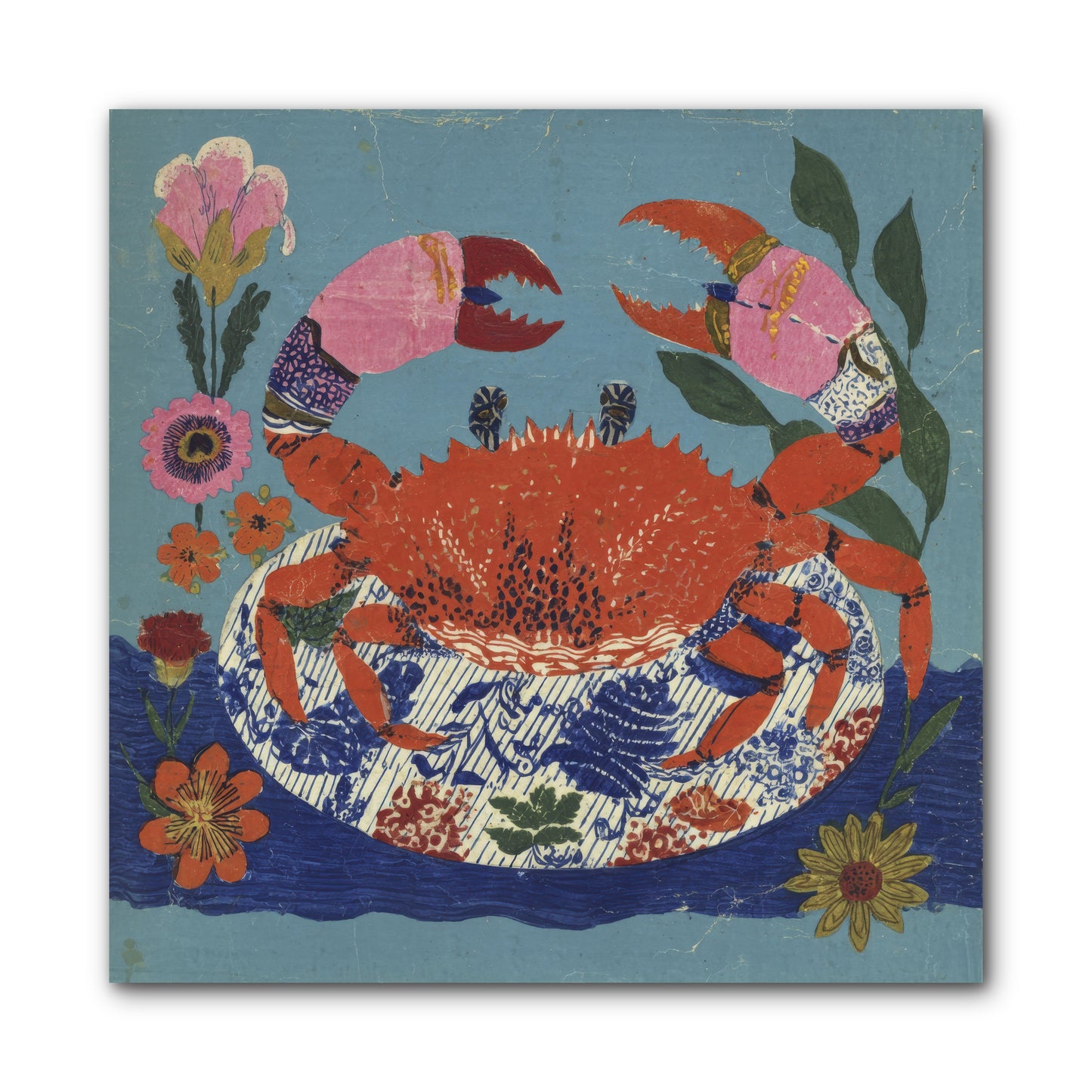 A Supper of Slight Intrigues -- Wrapped Canvas 10x10