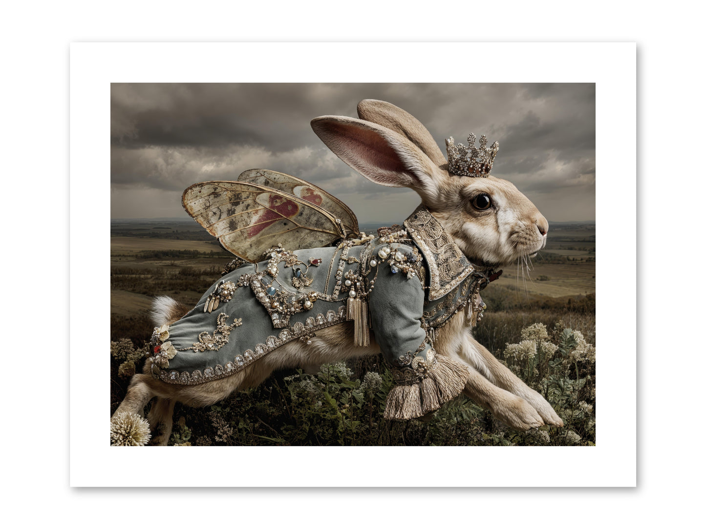 A Theory of Bloom.No.1 png -- Loose Canvas Print 12x9