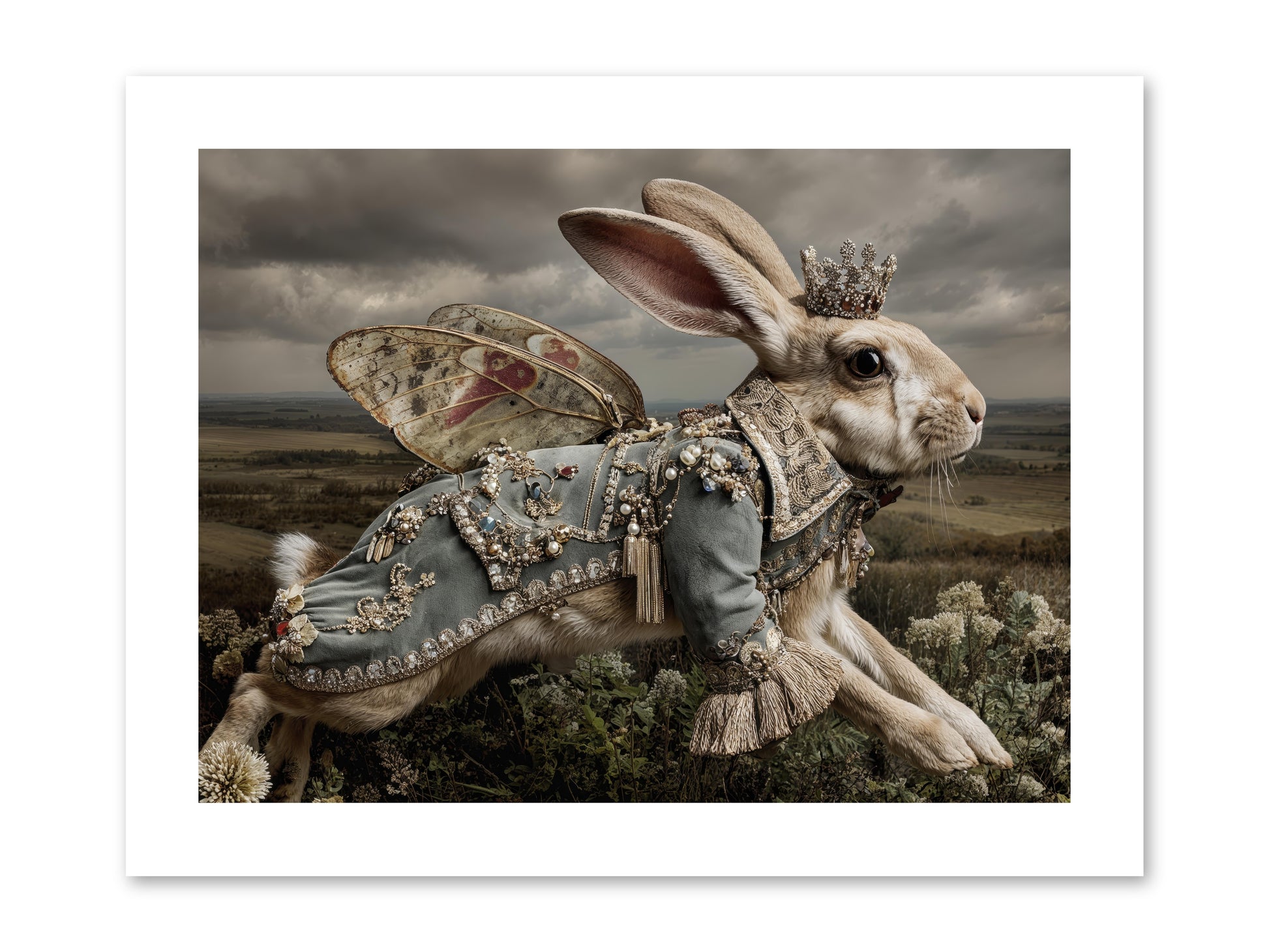 A Theory of Bloom.No.1 png -- Paper Print 12x9
