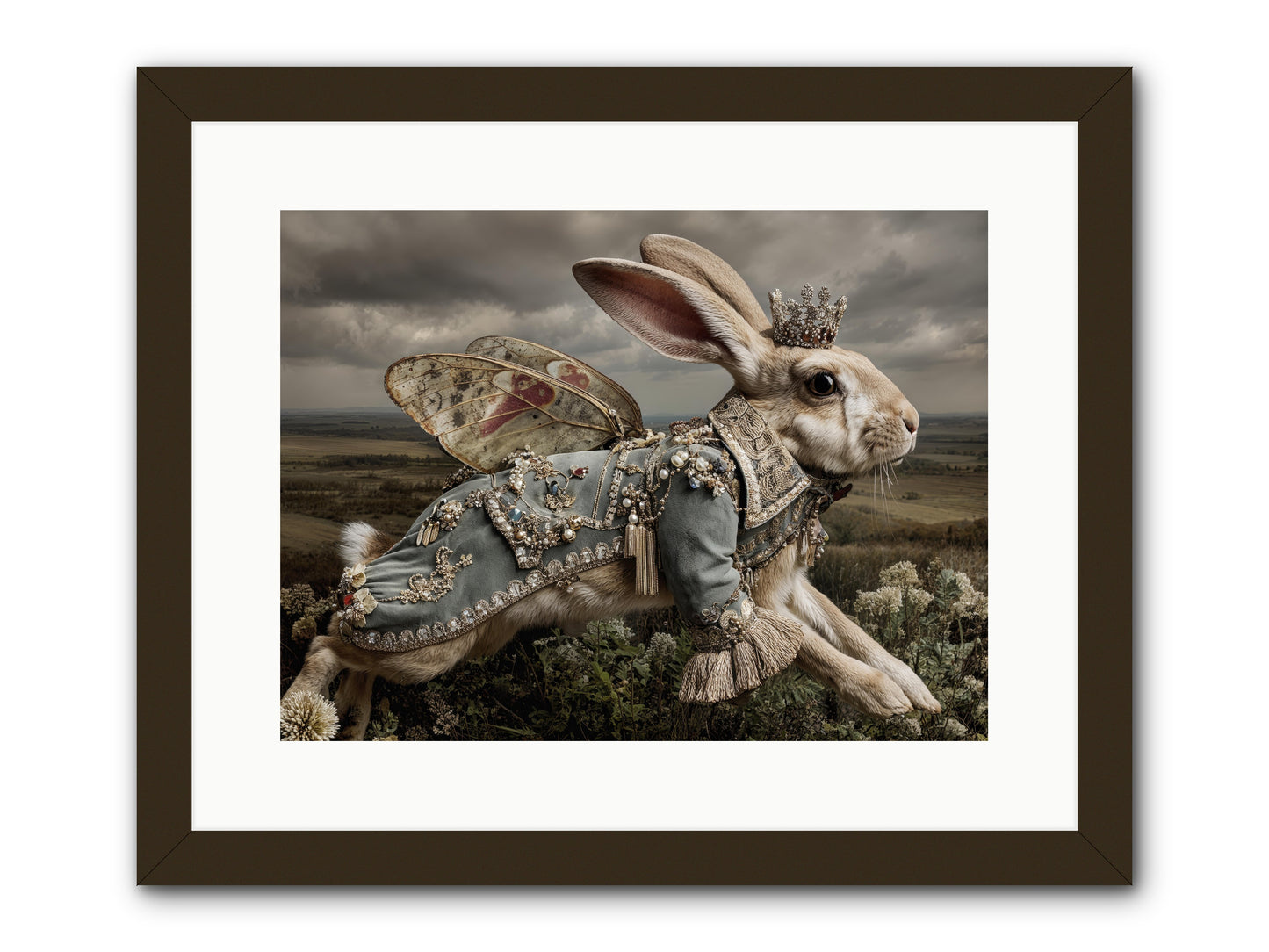 A Theory of Bloom.No.1 png -- Framed Print - Black 16x12