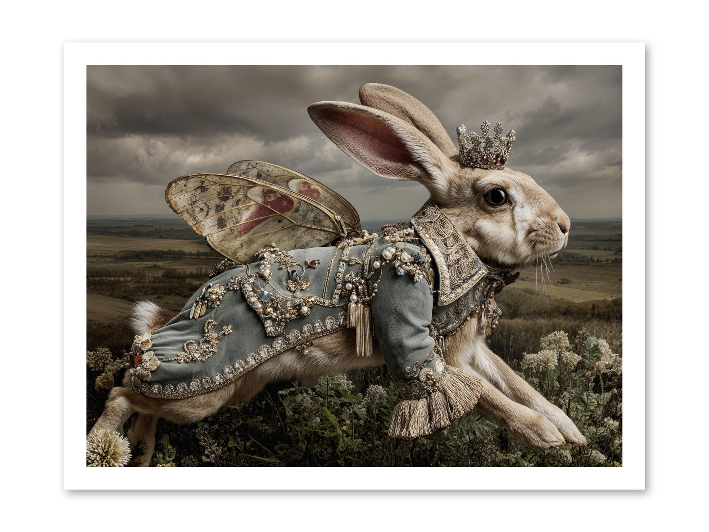 A Theory of Bloom.No.1 png -- Loose Canvas Print 24x18