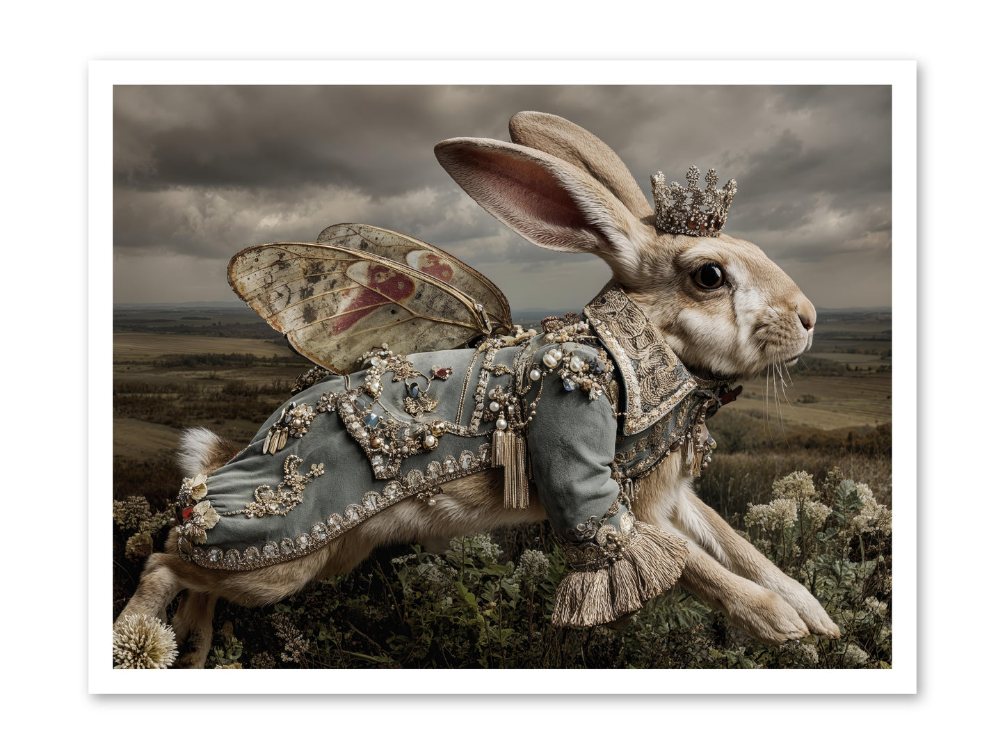 A Theory of Bloom.No.1 png -- Loose Canvas Print 32x24