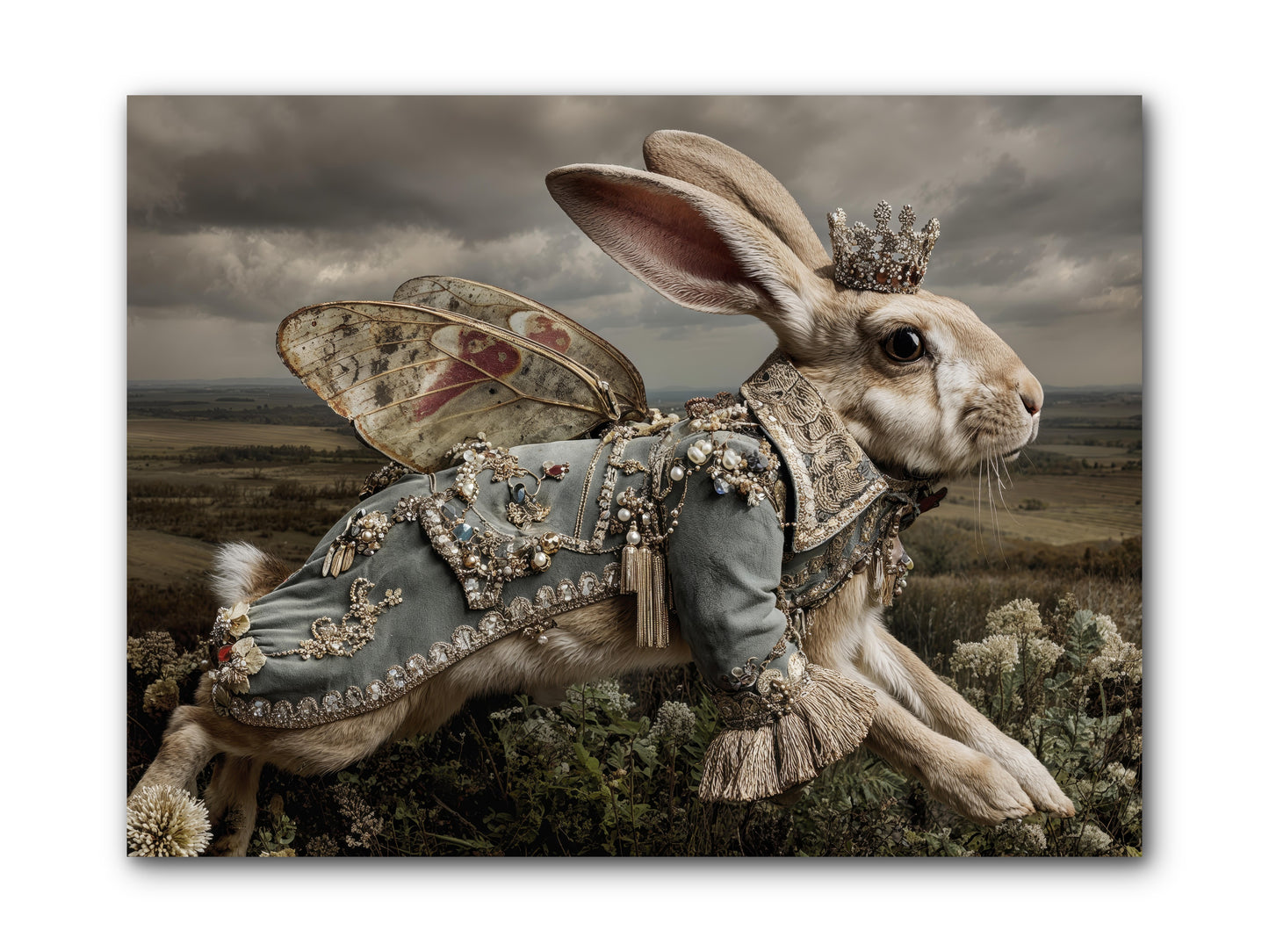 A Theory of Bloom.No.1 png -- Wrapped Canvas 12x9