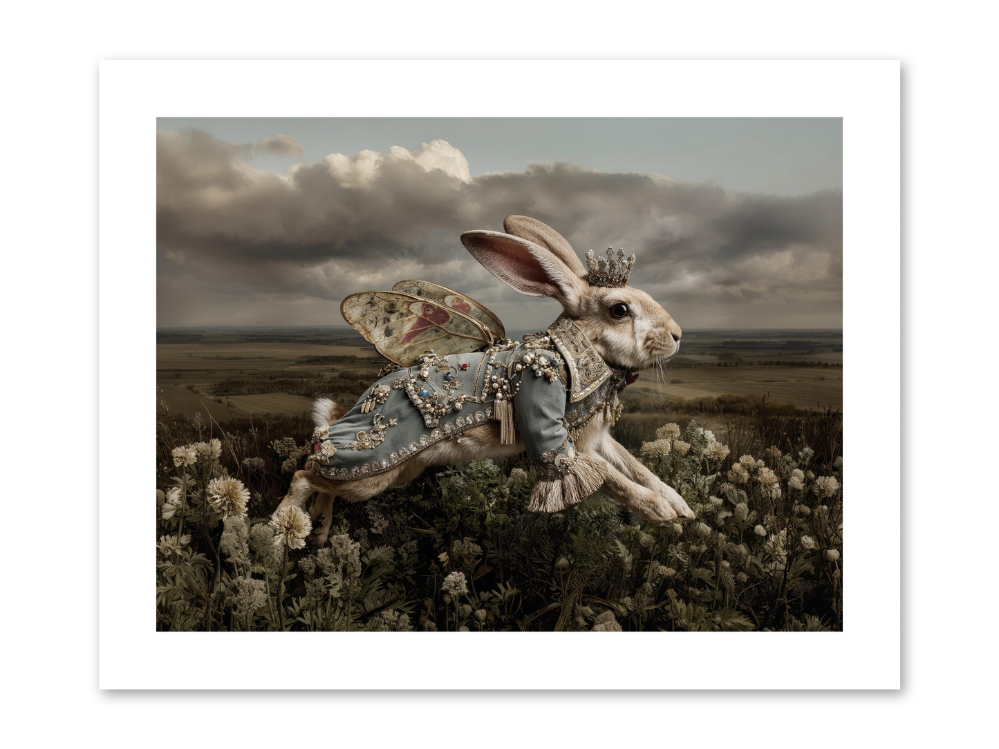 A Theory of Bloom.No.2  -- Loose Canvas Print 12x9